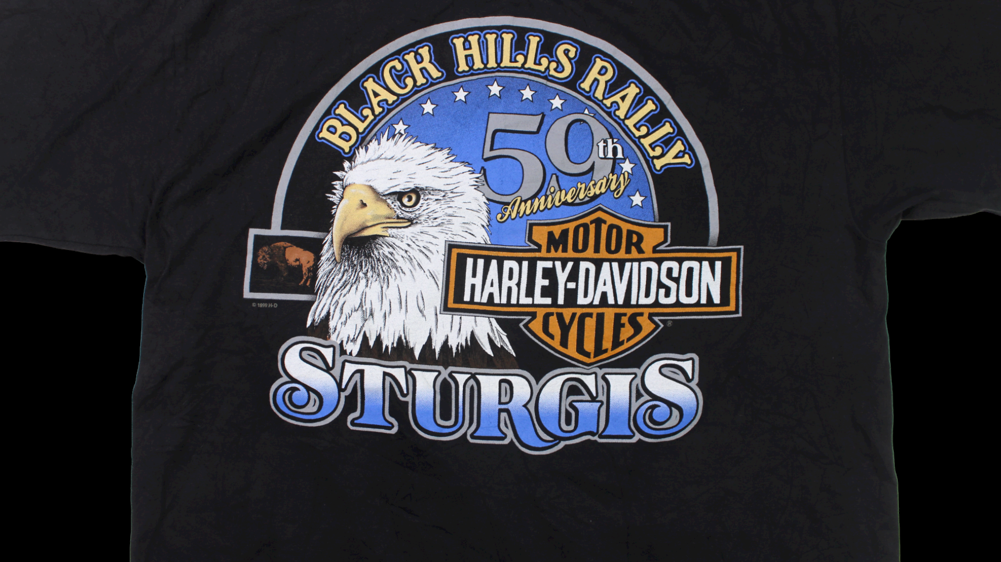 90's 3D Emblem Harley Davidson shirt