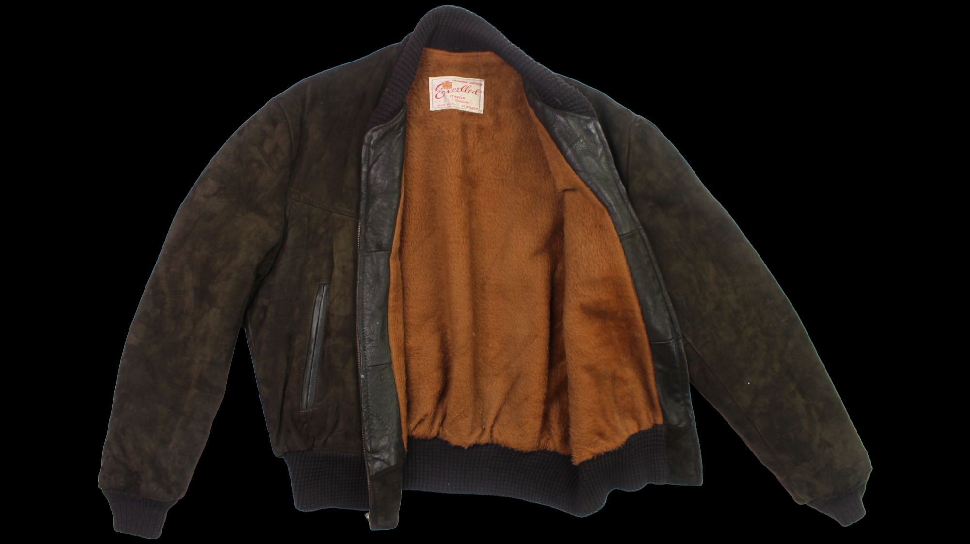 90's Excelled Genuine Leather Jacket