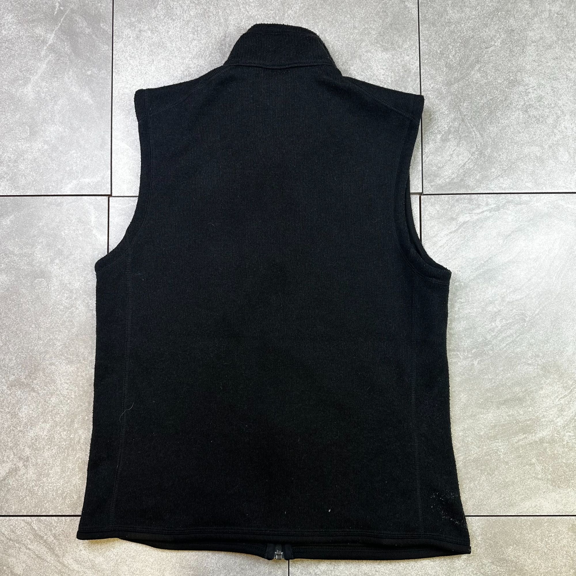 Patagonia Black M Synchilla Fleece Vest With Zip Pockets