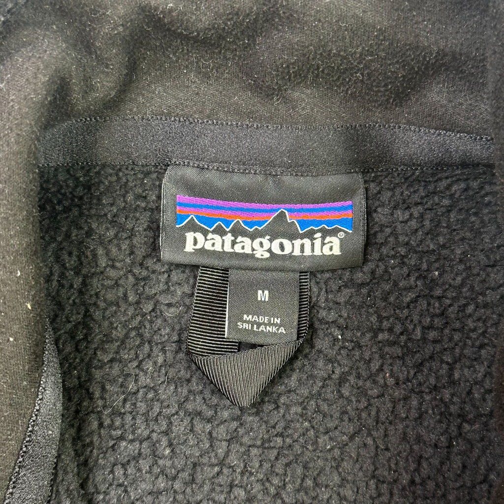 Patagonia Black M Synchilla Fleece Vest With Zip Pockets