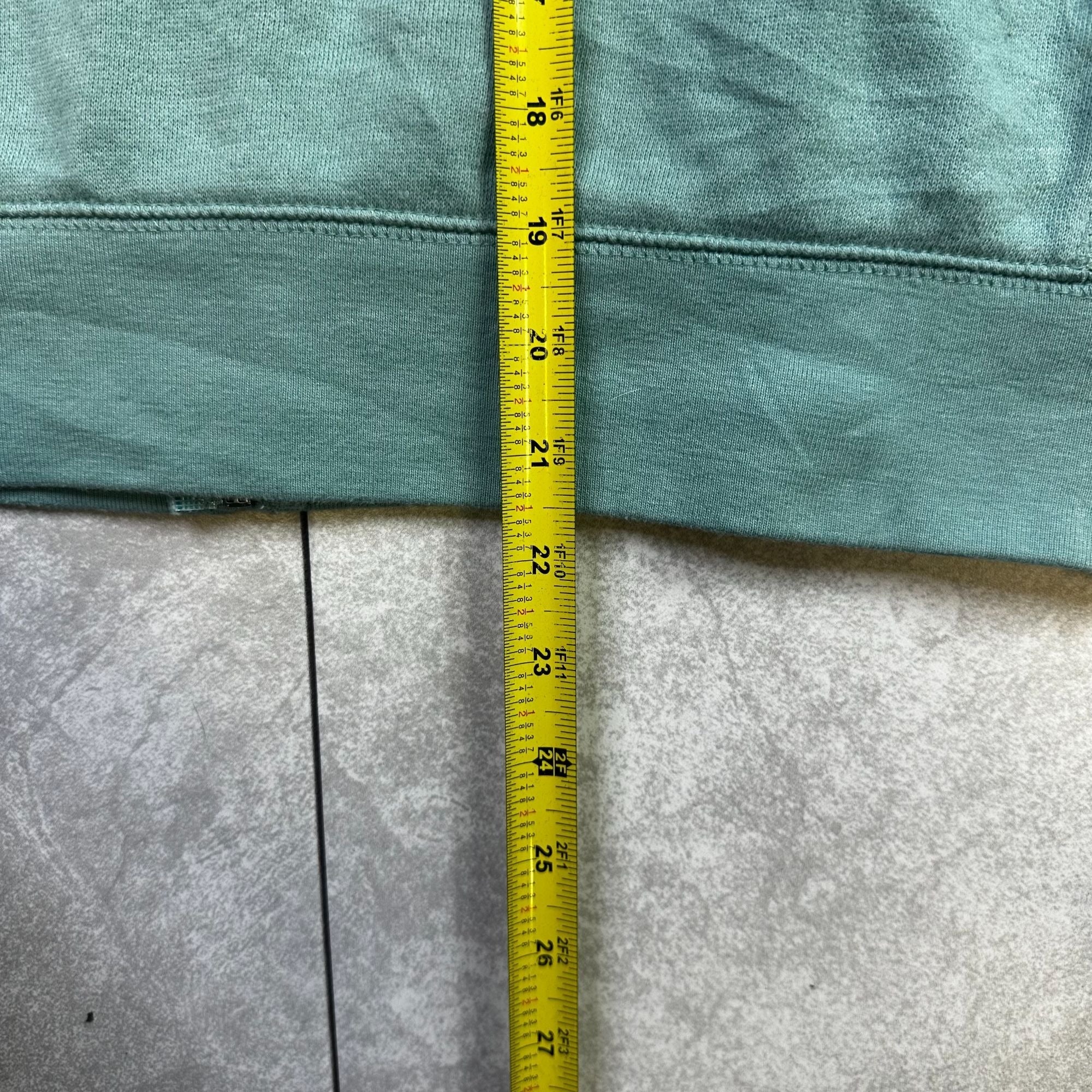 Aeropostale Mens Green Hooded Zip-Up Sweatshirt L