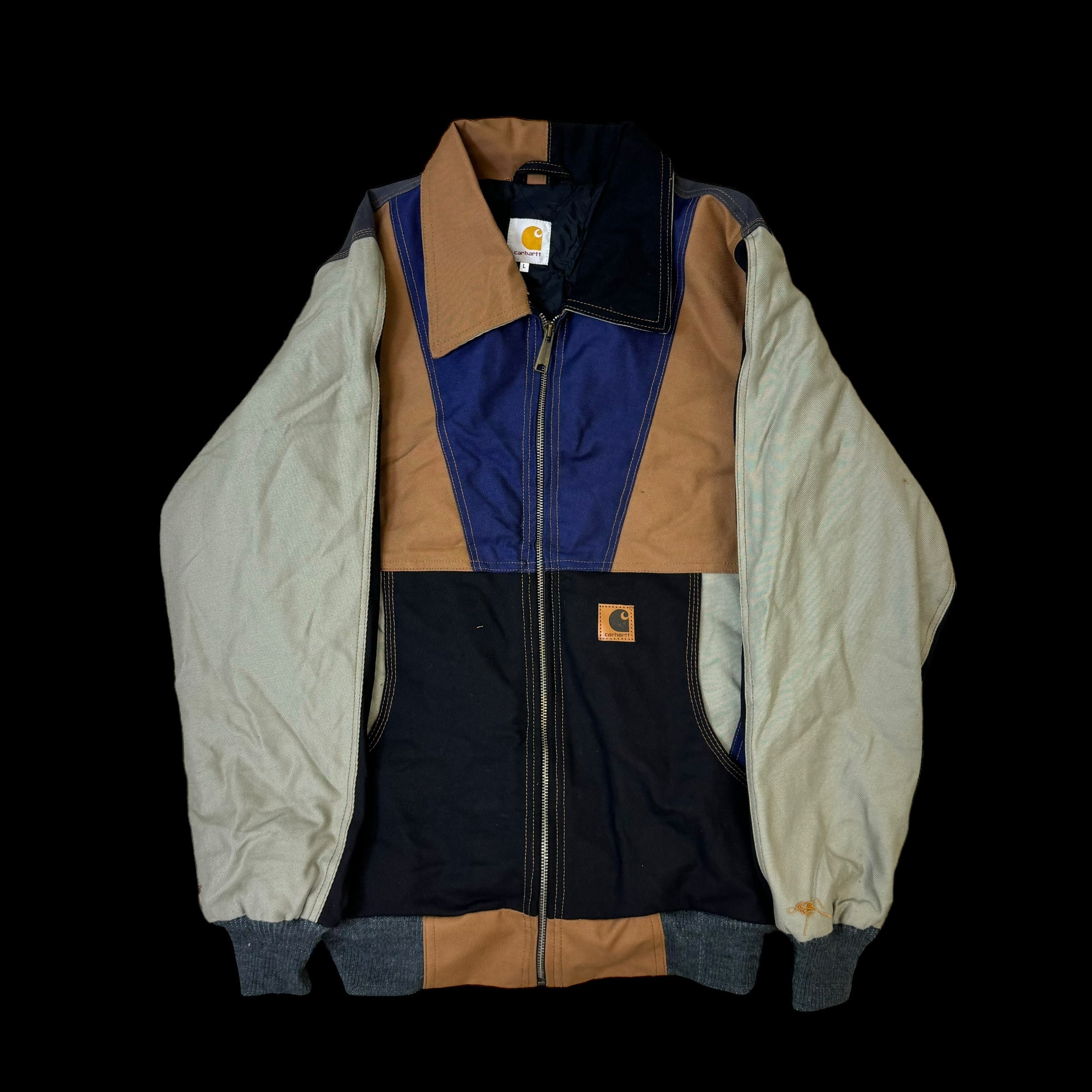 Carhartt Reworked Zip-Up Work Jacket