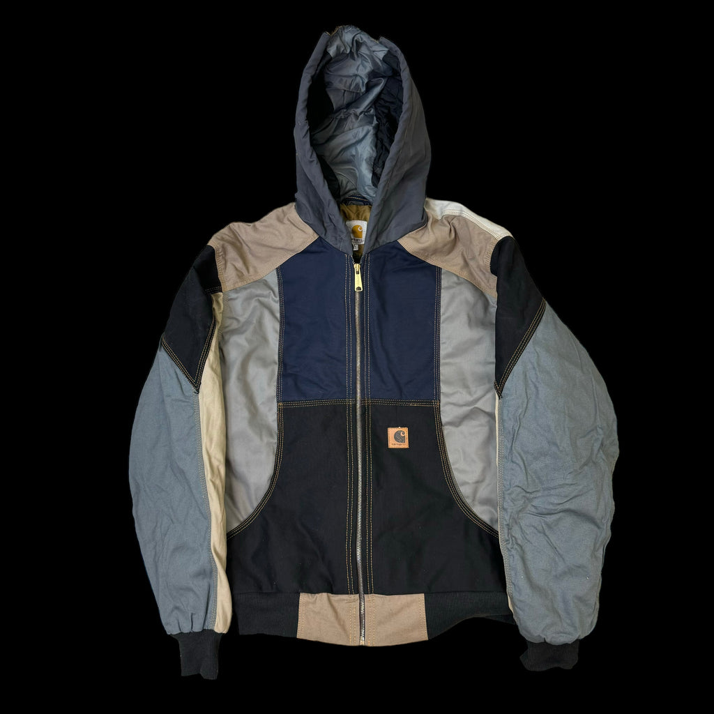 Carhartt Reworked Zip-Up Hooded Work Jacket