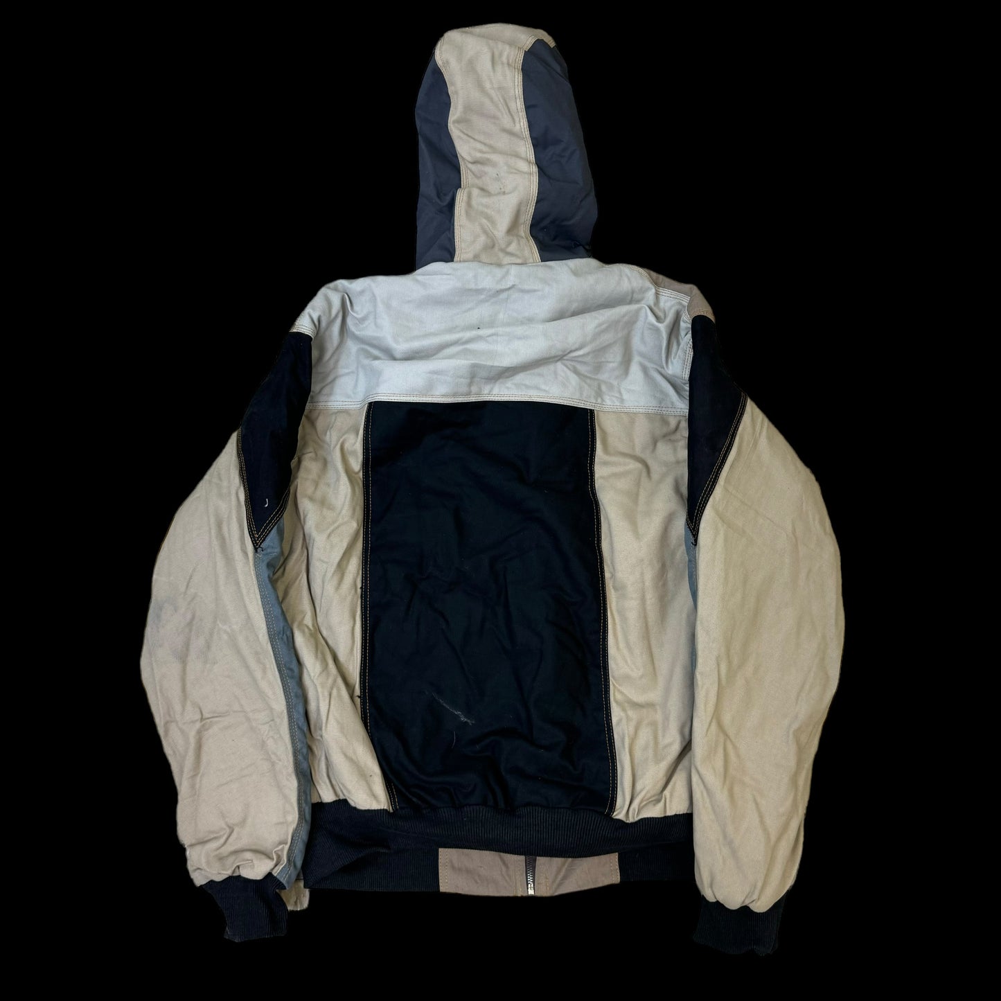 Carhartt Reworked Zip-Up Hooded Work Jacket