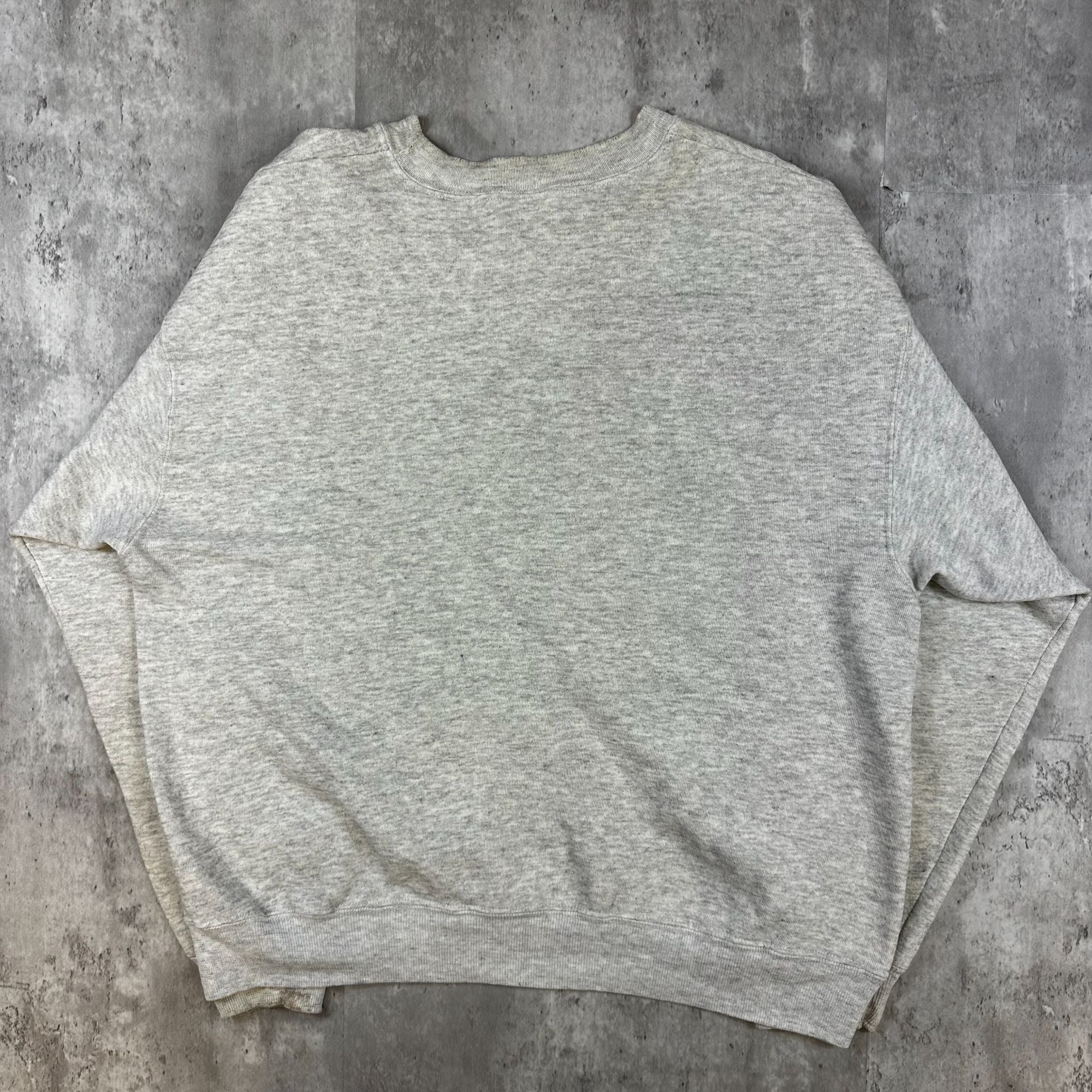 Vintage Hanes Activewear Oklahoma Sooners Sweatshirt Gray Crewneck 50/50 Cotton Polyester XL