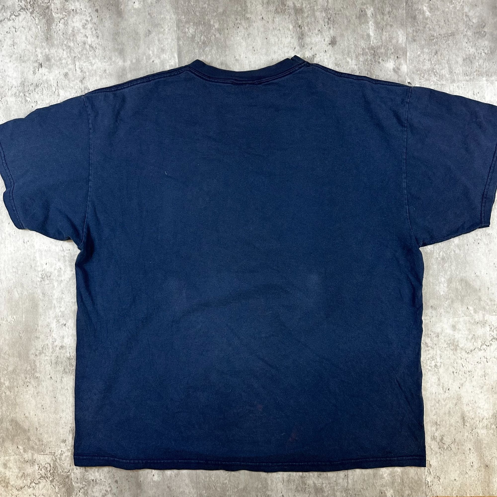 Vintage Champion Late Show With David Letterman T-Shirt XL Navy Blue Authentic Athletic Apparel