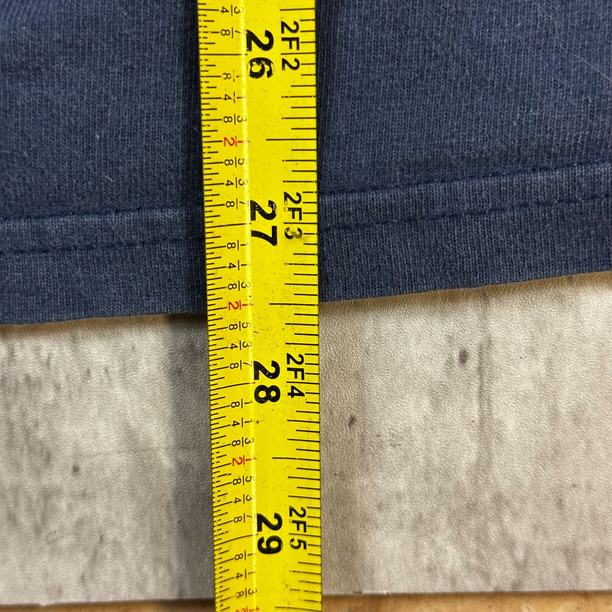 Vintage Champion Late Show With David Letterman T-Shirt XL Navy Blue Authentic Athletic Apparel