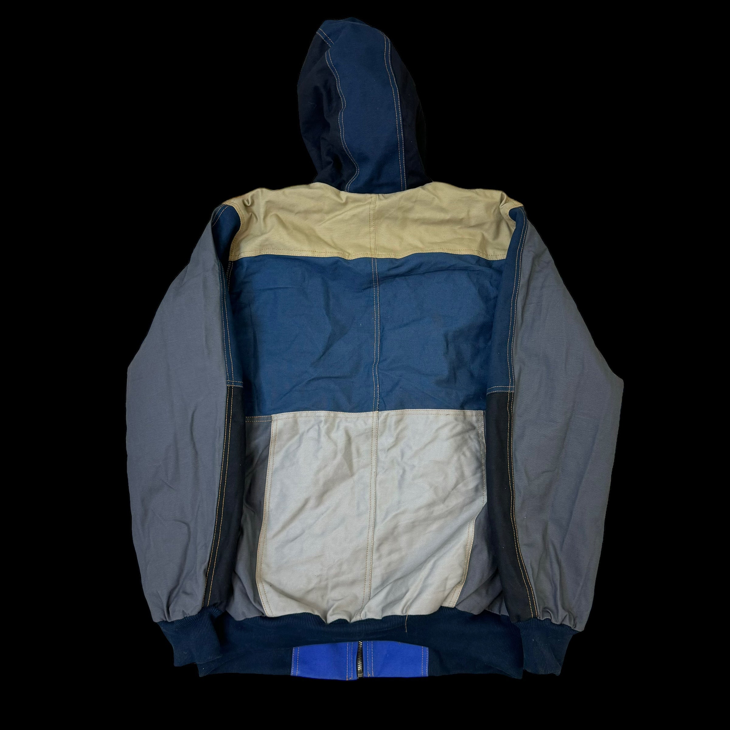 Carhartt Reworked Zip-Up Hooded Work Jacket