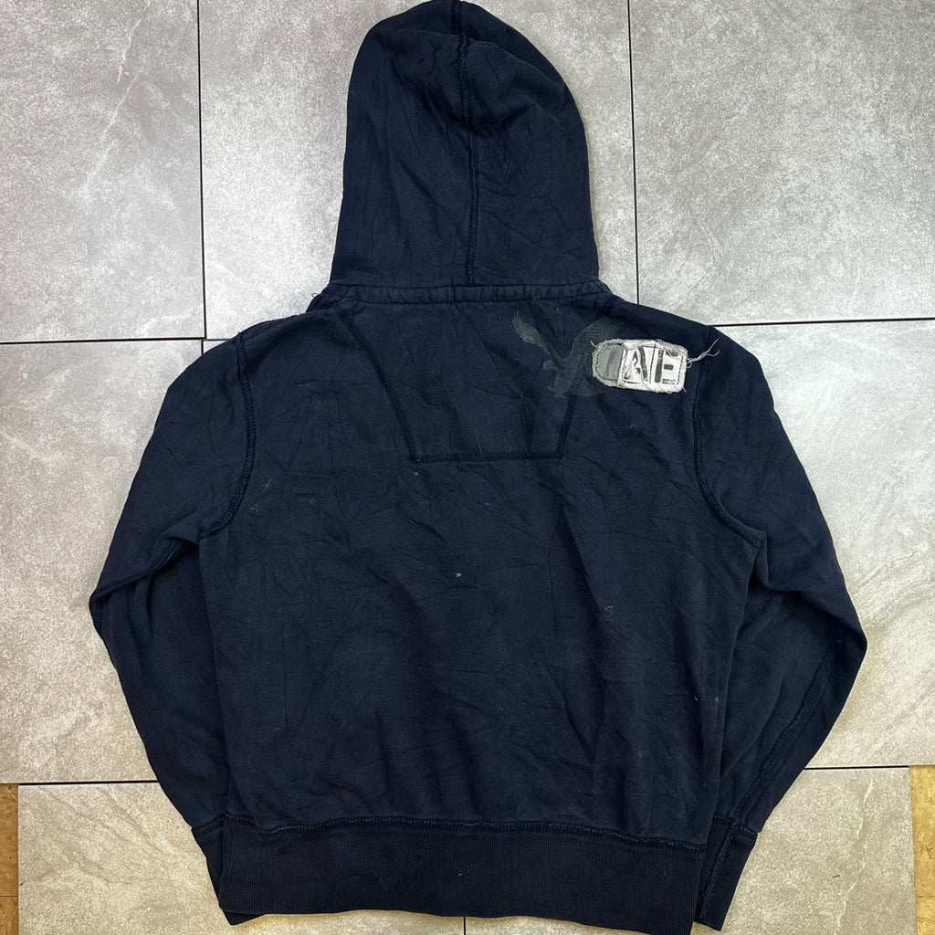 American Eagle Outfitters Mens Navy Full-Zip Hoodie M