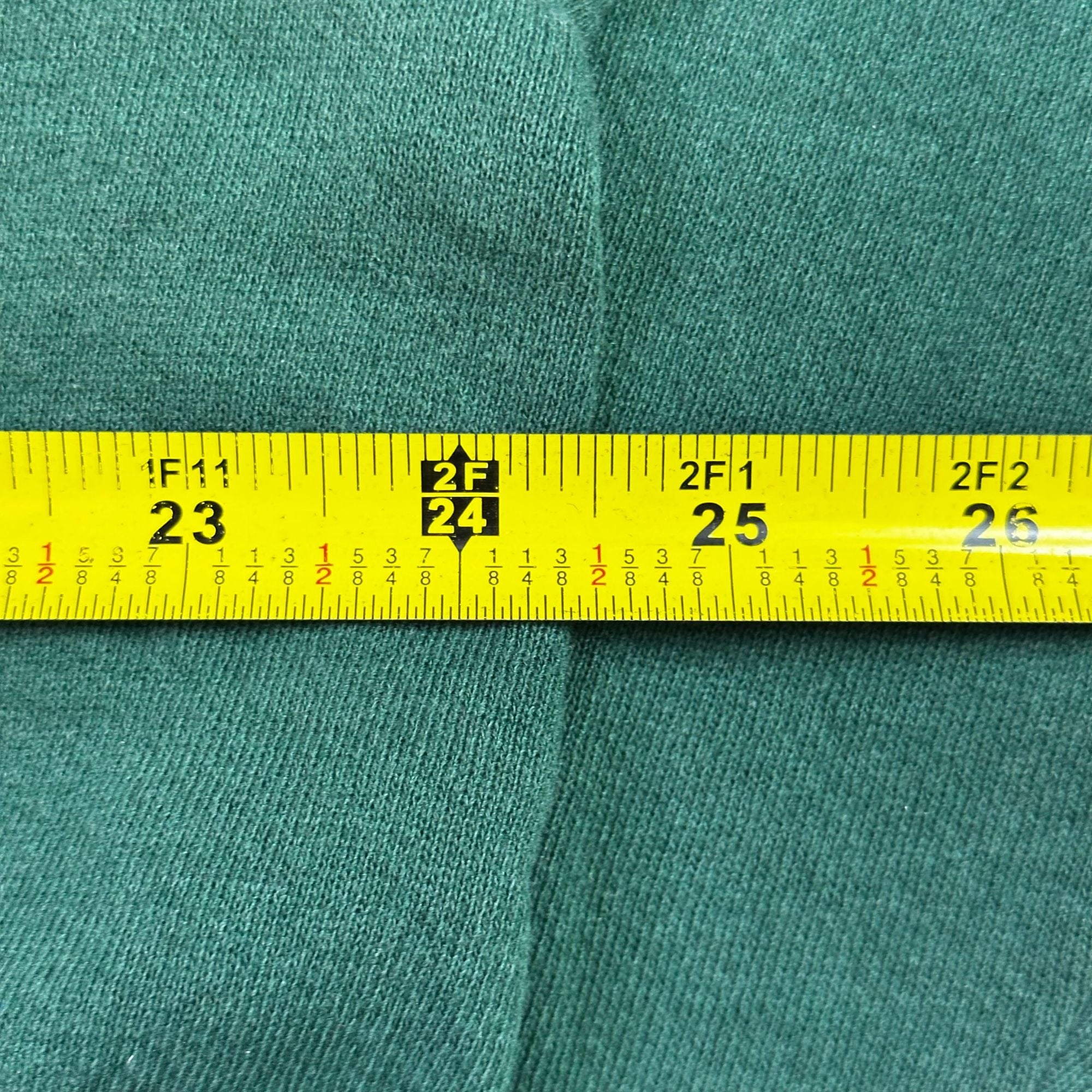 Vintage Notre Dame University XL Crewneck Sweatshirt Green Made In USA By JM Sports