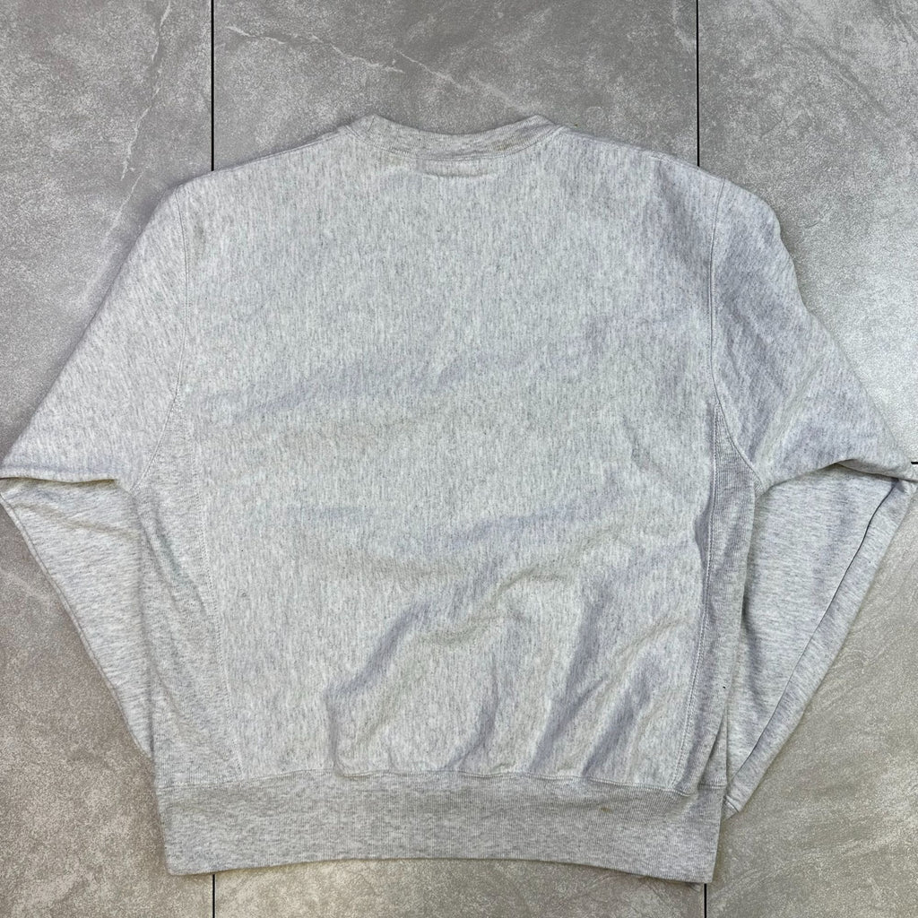 Champion Reverse Weave Purdue University Gray Crewneck Sweatshirt M Cotton Blend