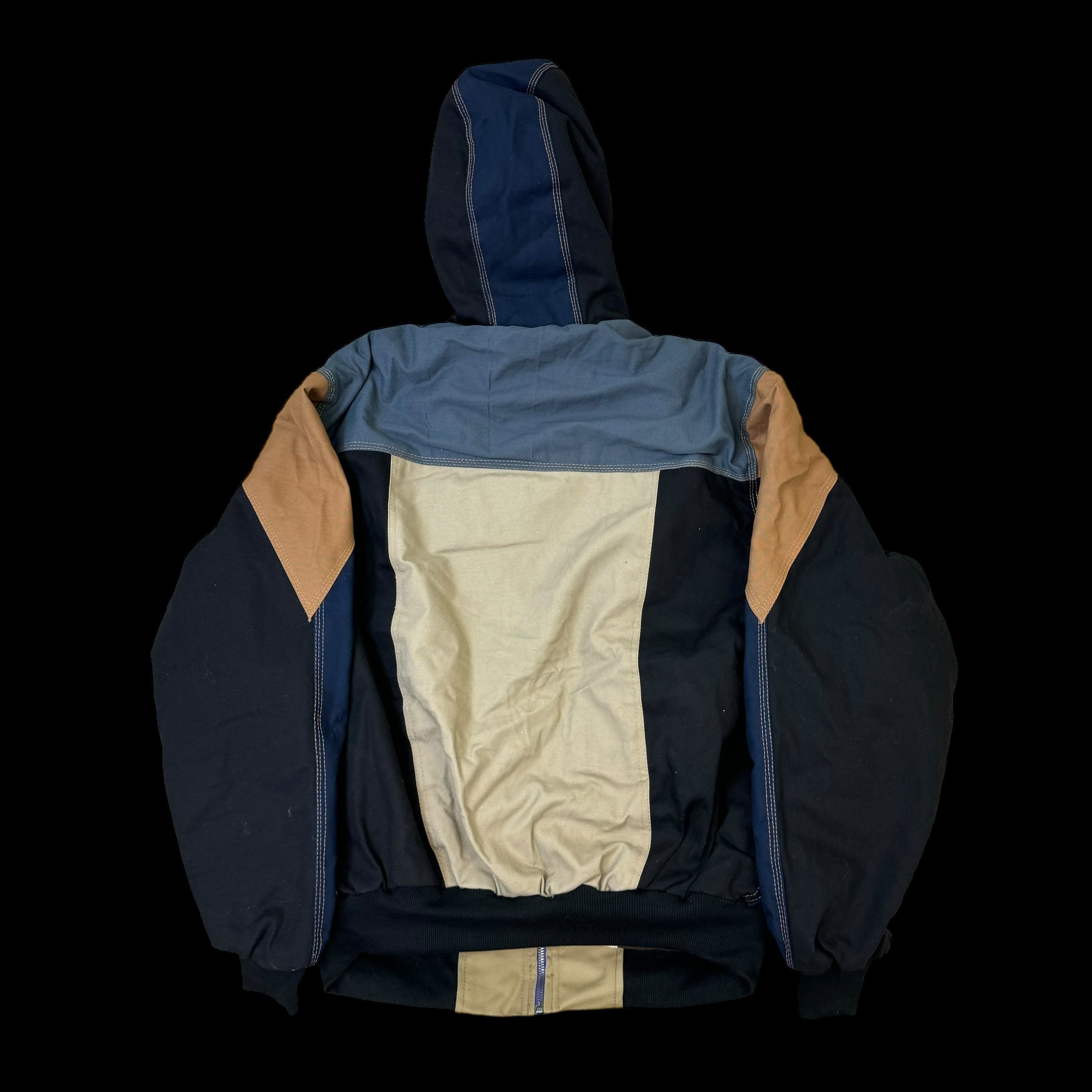 Carhartt Reworked Zip-Up Hooded Work Jacket