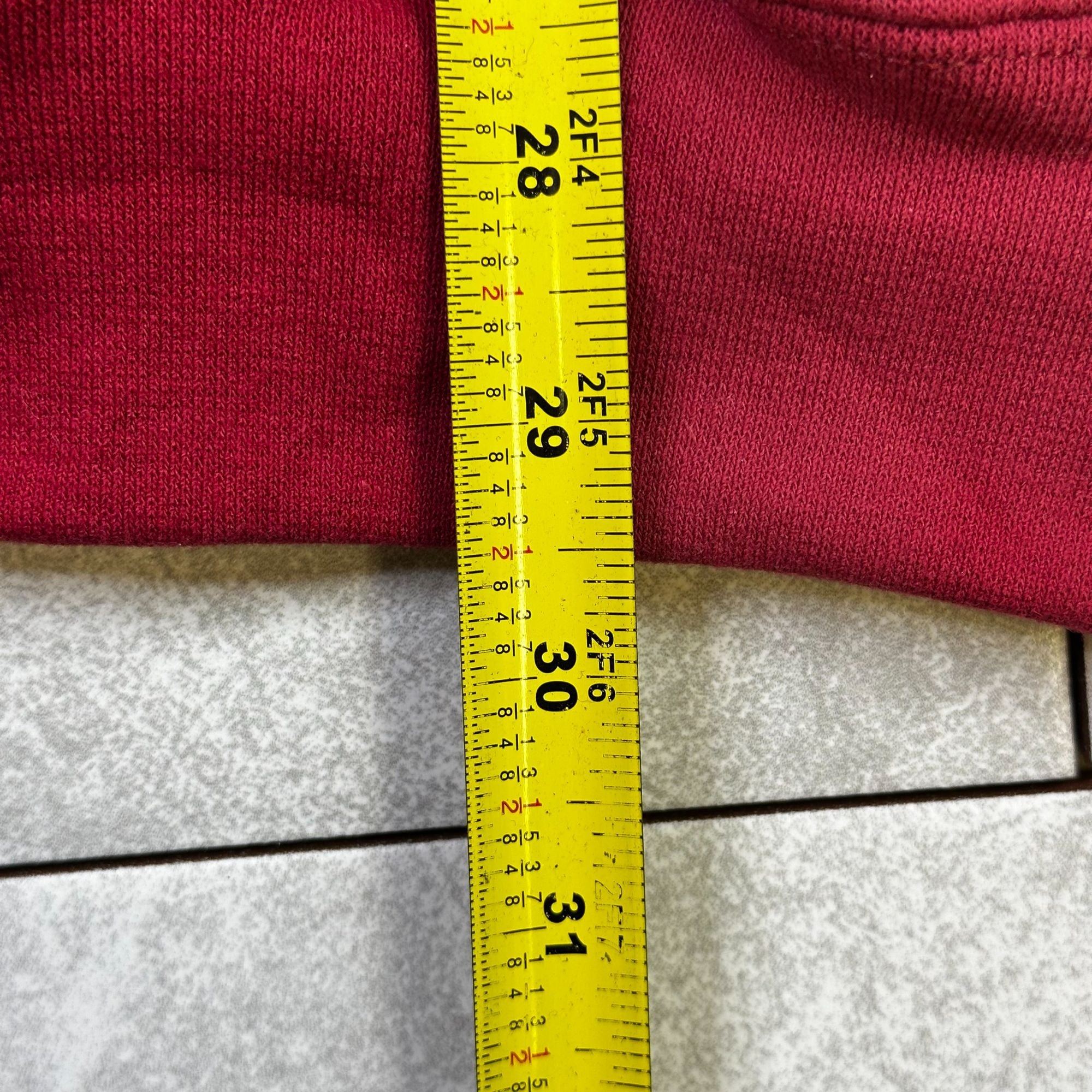 University Of Alabama Crimson Tide Lee Heavyweight Sweatshirt XL Red Graphic Pullover Crewneck