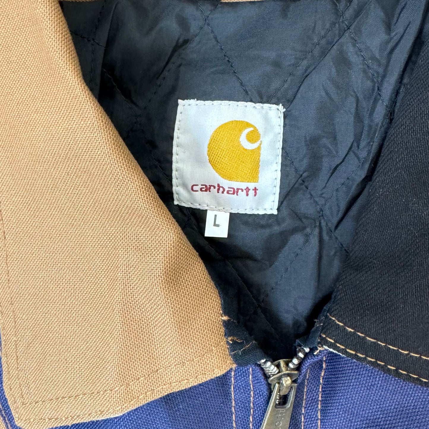 Carhartt Reworked Zip-Up Work Jacket