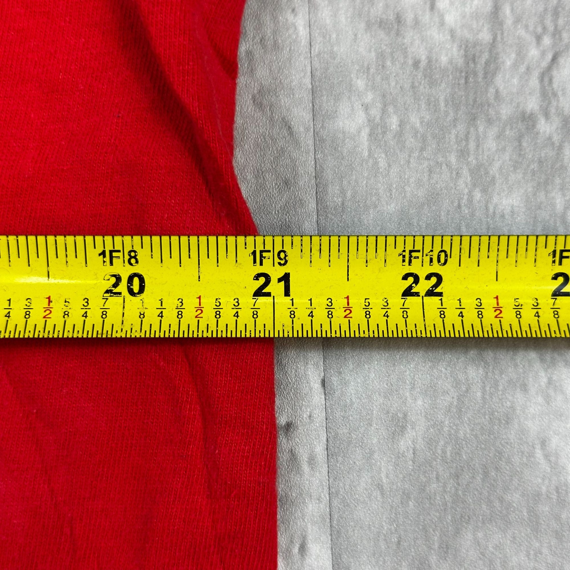 Kansas City Chiefs Red T-Shirt Joy Athletic Large Made In Mexico Cotton Mens NFL Graphic Tee