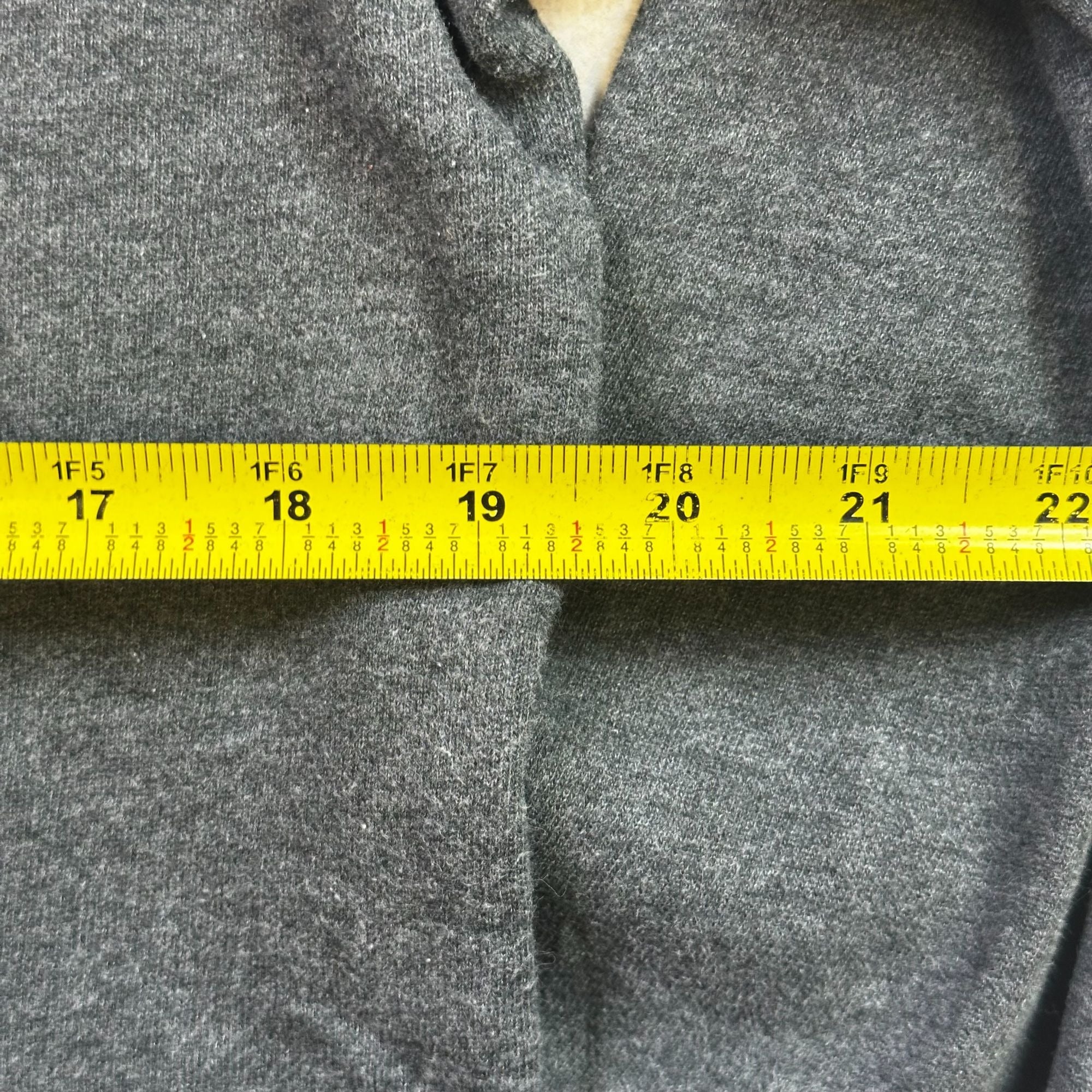 Aeropostale Womens Charcoal Gray Hoodie Sweatshirt S/P Cotton Blend Full-Zip Front Pockets