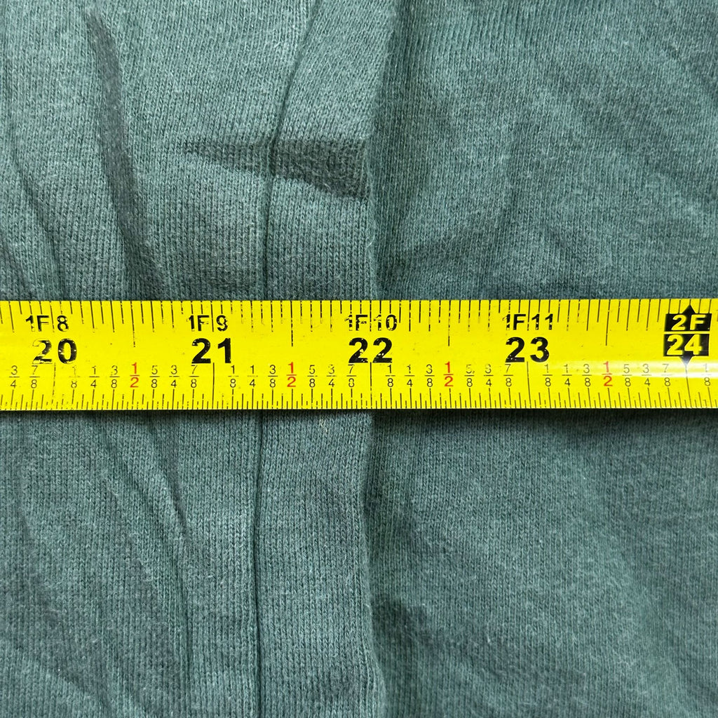 Reebok Heisman Collection Green Hoodie Featuring Donald Duck Graphic & Kangaroo Pocket M