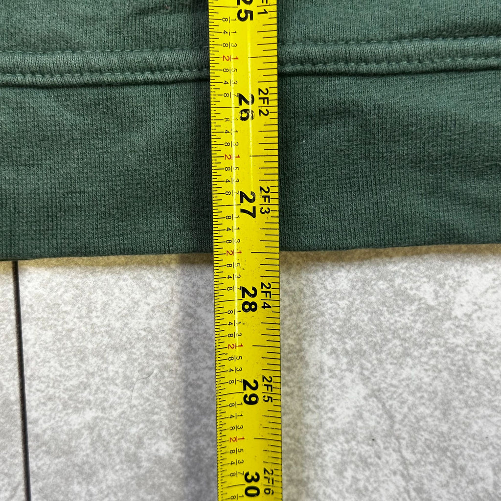 Reebok Heisman Collection Green Hoodie Featuring Donald Duck Graphic & Kangaroo Pocket M