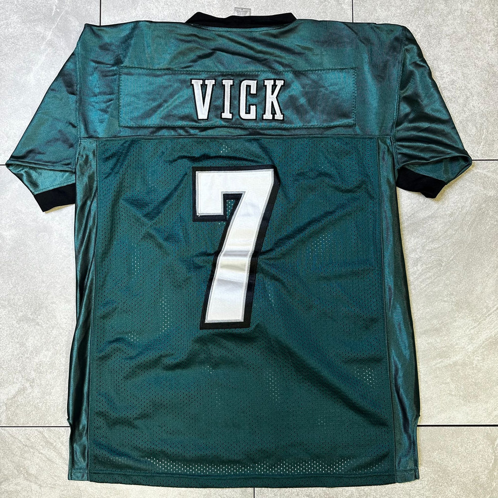 Reebok NFL Onfield Philadelphia Eagles Michael Vick Jersey Green #7 Mens Size 48 Polyester