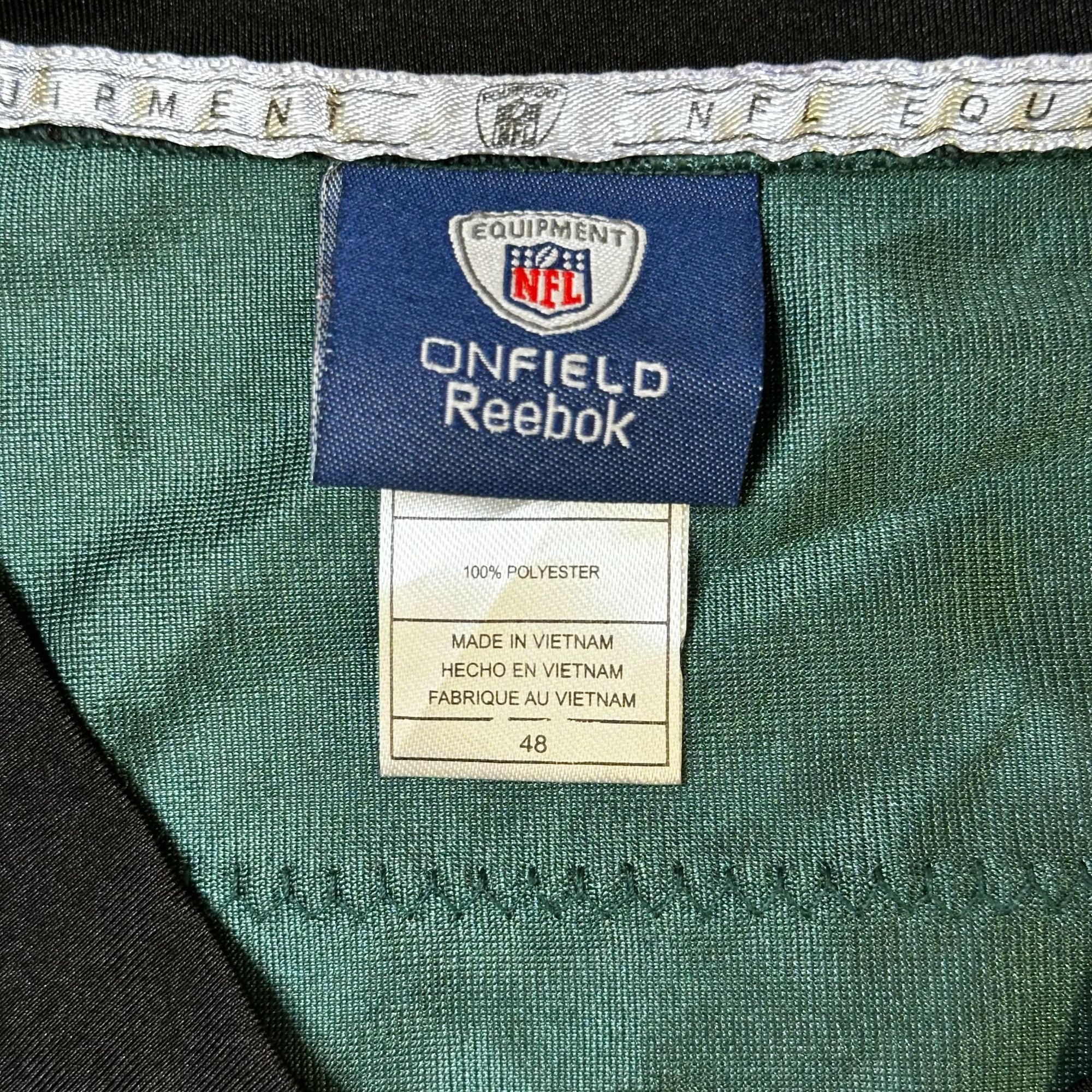 Reebok NFL Onfield Philadelphia Eagles Michael Vick Jersey Green #7 Mens Size 48 Polyester