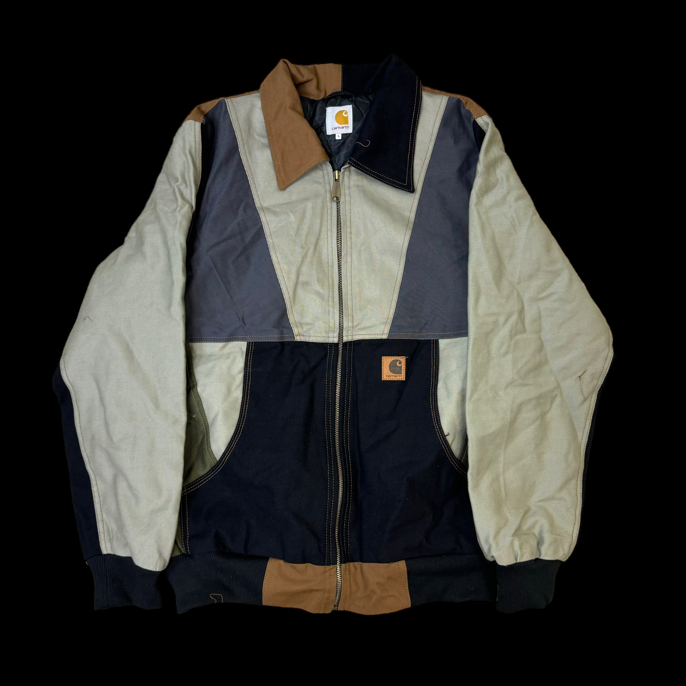 Carhartt Reworked Zip-Up Work Jacket