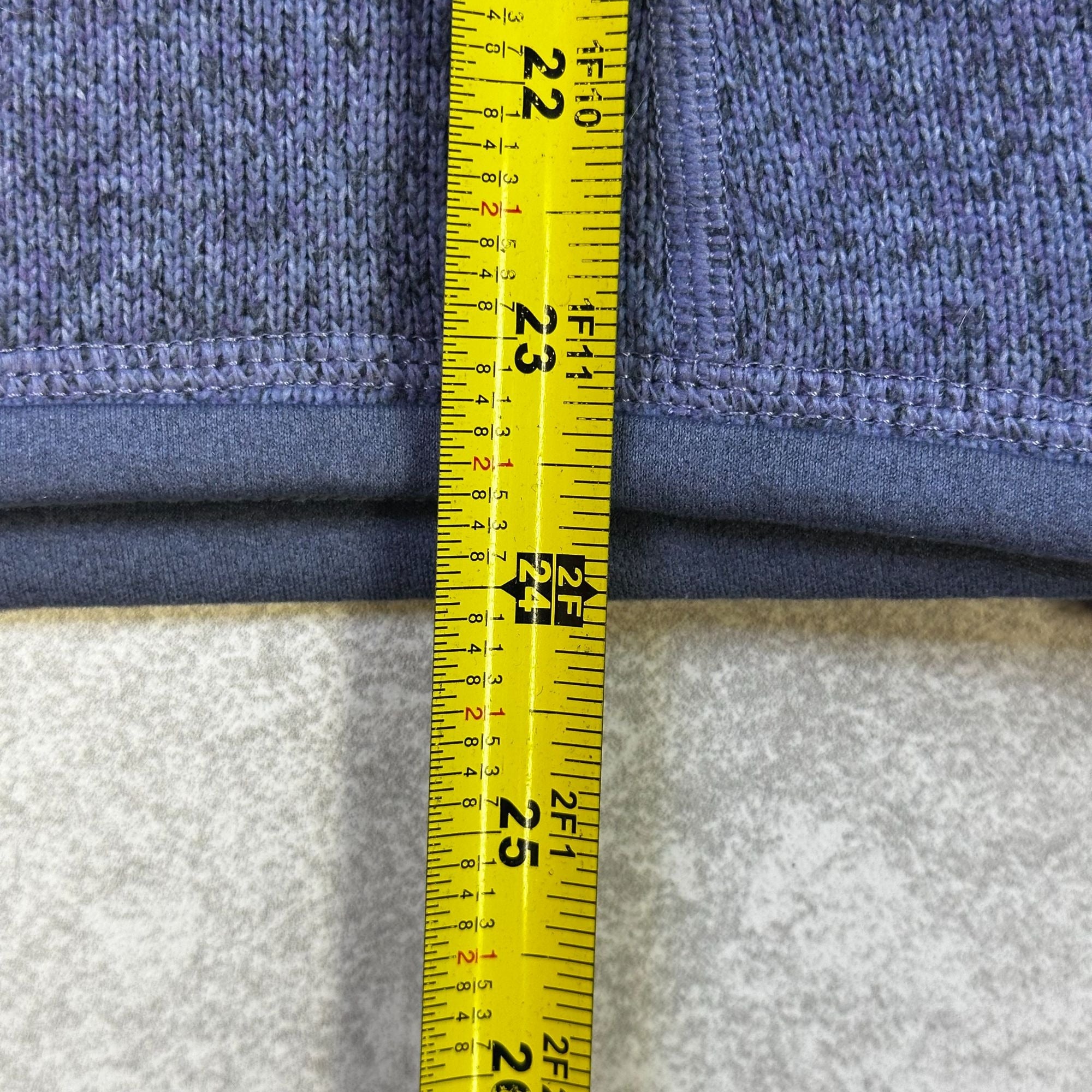 Patagonia Mens M Blue 1/4 Zip Fleece Jacket Warm Soft Outdoor Pullover