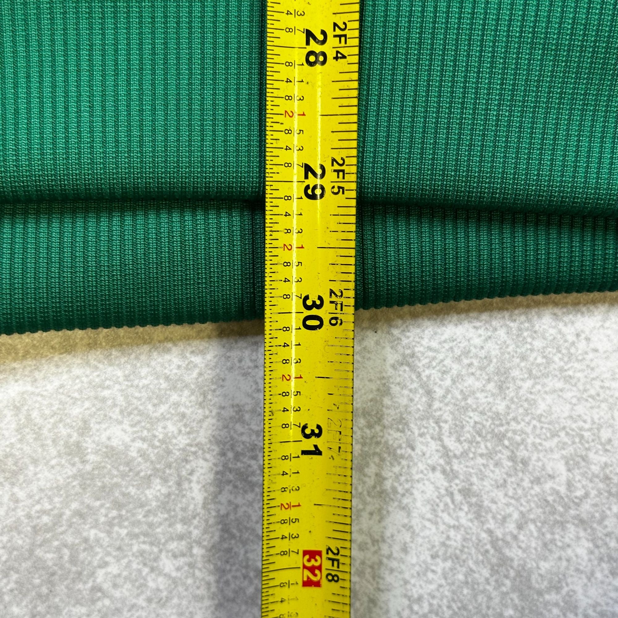 Sean John Green Full-Zip Track Jacket L 100% Polyester Casual Athletic Wear