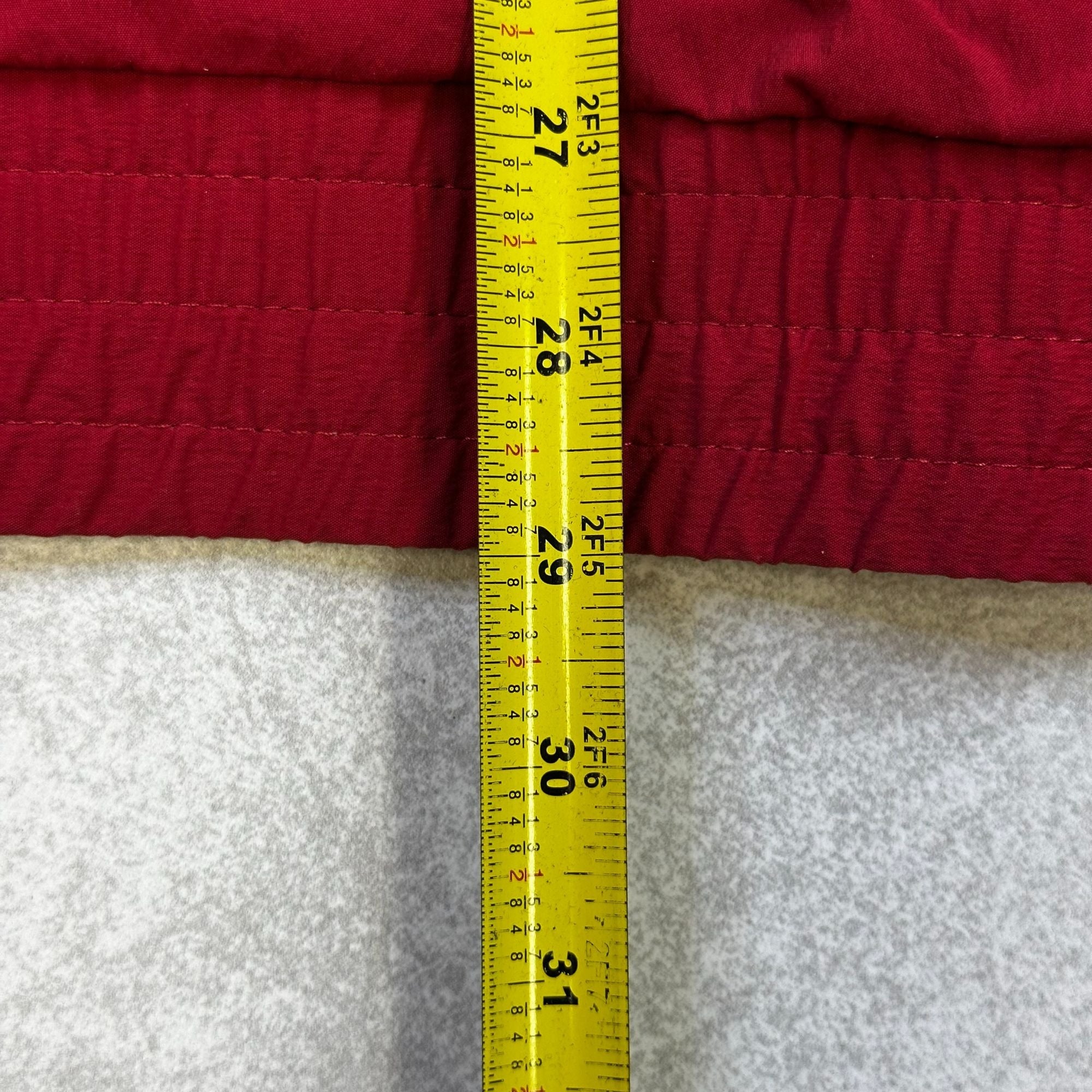 Jordan Oklahoma Sooners Red & White Pullover Jacket XL Polyester Mesh Lining