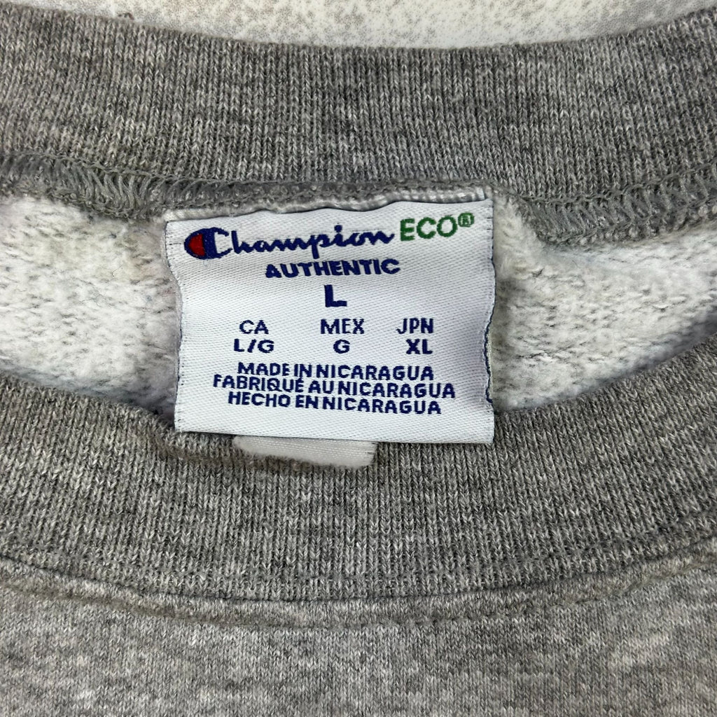 Champion Florida Gators Gray Sweatshirt L Authentic Eco Made In Nicaragua
