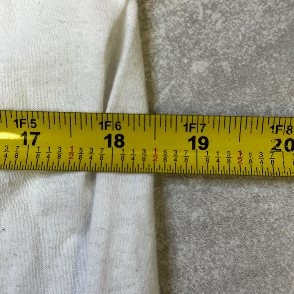 Vintage Soffe Shirts Navy Ringer T-Shirt M 38-40 USA Made Cotton Blend Adult