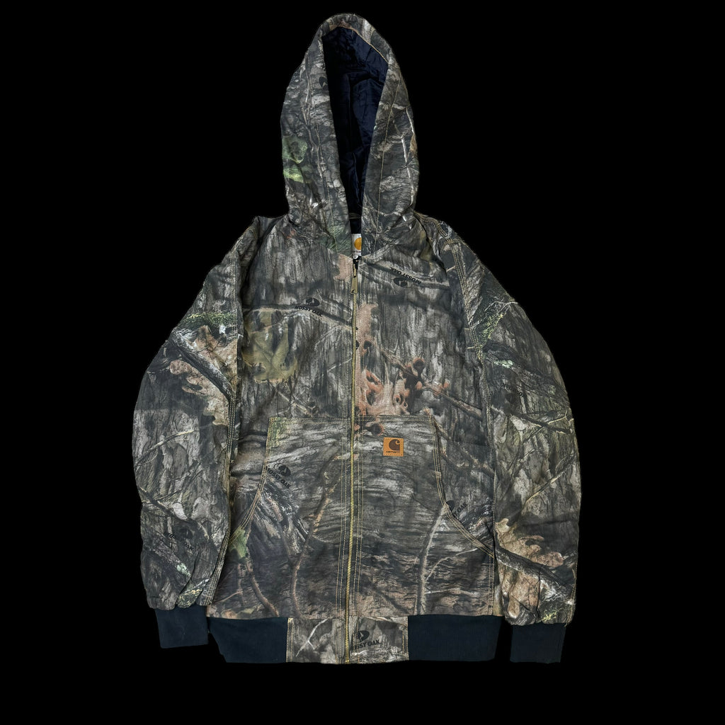 Carhartt Camp Reworked Zip-Up Work Hooded Jacket