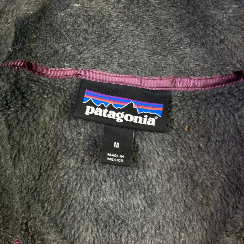 Patagonia Gray 1/4-Zip Fleece Pullover Jacket Medium