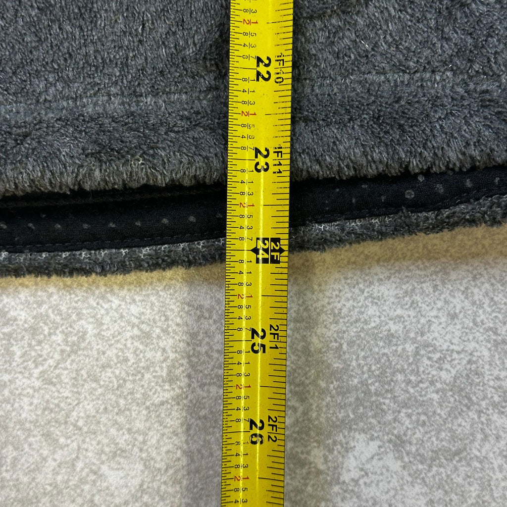 Patagonia Gray 1/4-Zip Fleece Pullover Jacket Medium