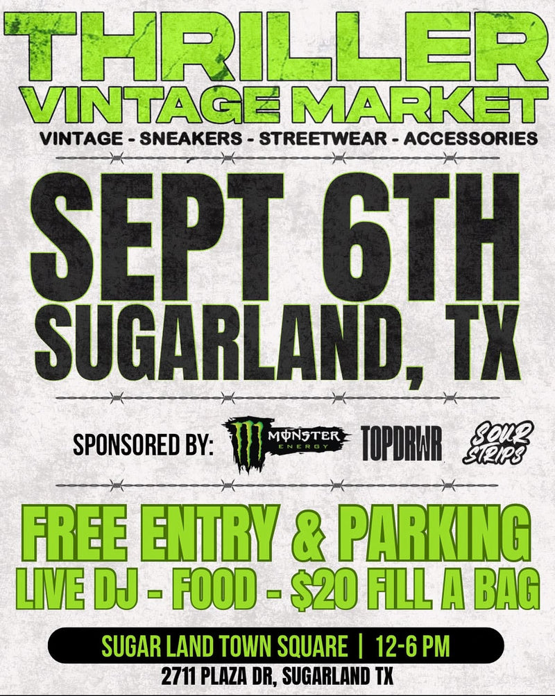 Thriller Vintage Market at Sugarland Town Center