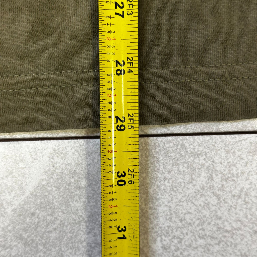 Harley-Davidson Olive Green Graphic T-Shirt Short Sleeve Crew Neck Motorcycle Design Mens L