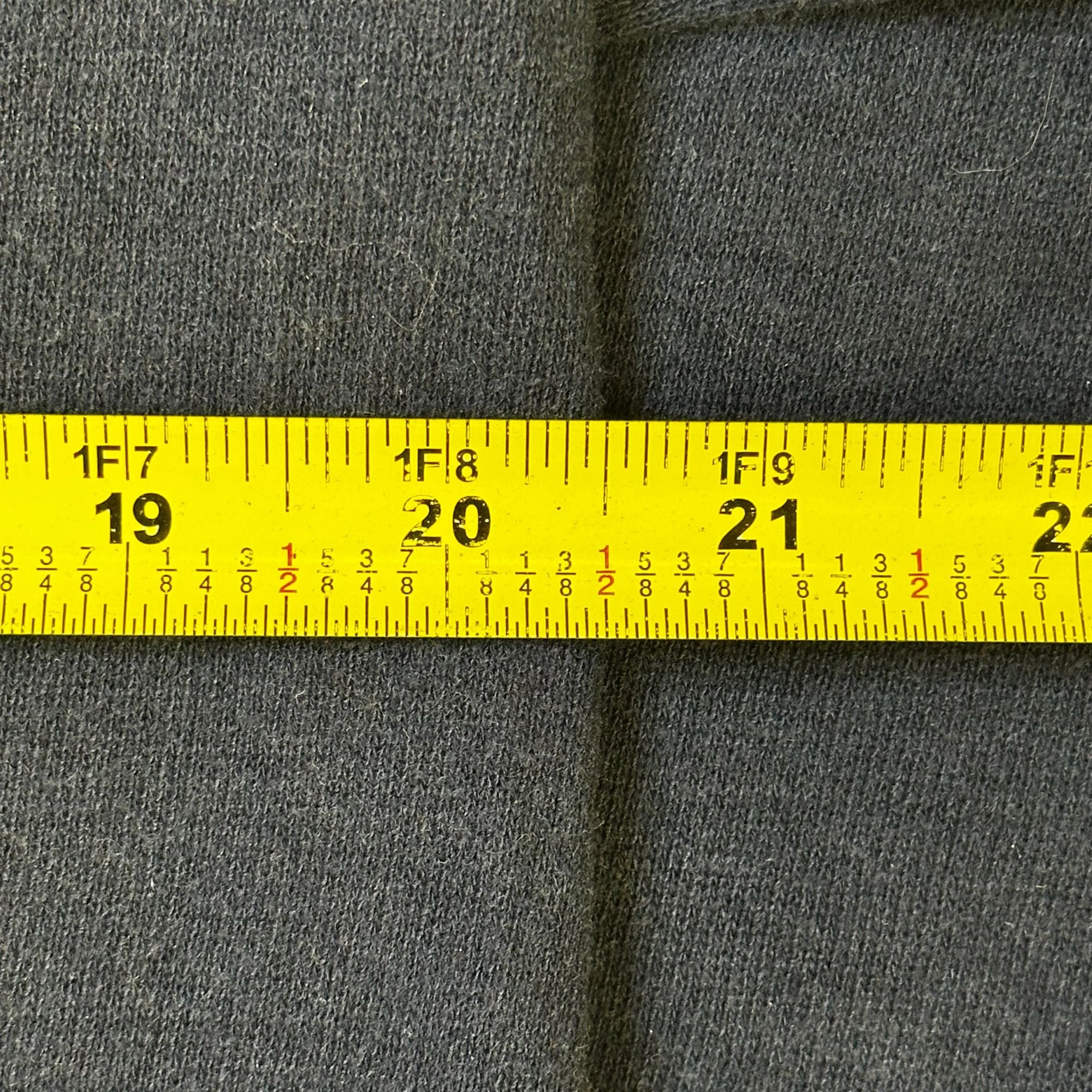 Georgetown University Navy Blue Crewneck Sweatshirt M Artisans Screen Printing Cotton Blend 1989 Logo