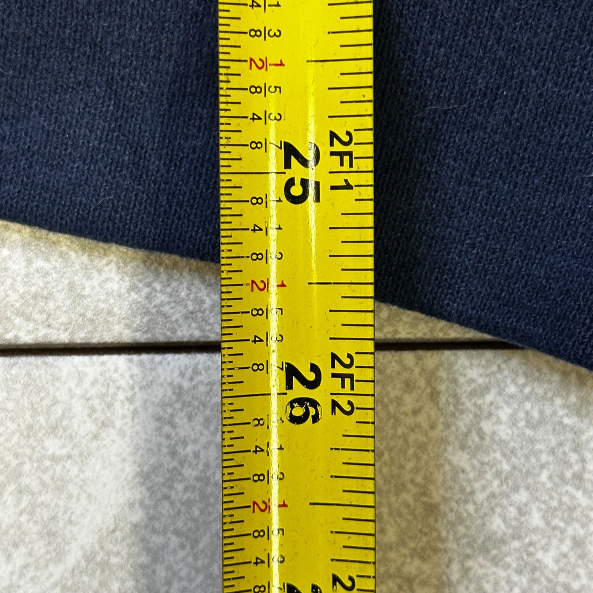 Georgetown University Navy Blue Crewneck Sweatshirt M Artisans Screen Printing Cotton Blend 1989 Logo