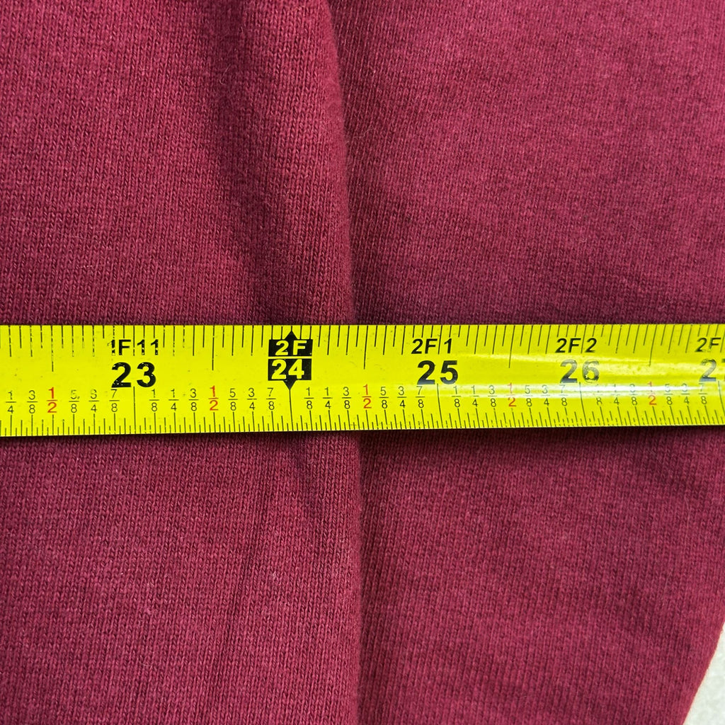 Virginia Tech Sweatshirt XL Fruit Of The Loom Super Cotton Maroon Pullover Crewneck 90% Cotton 10% Polyester