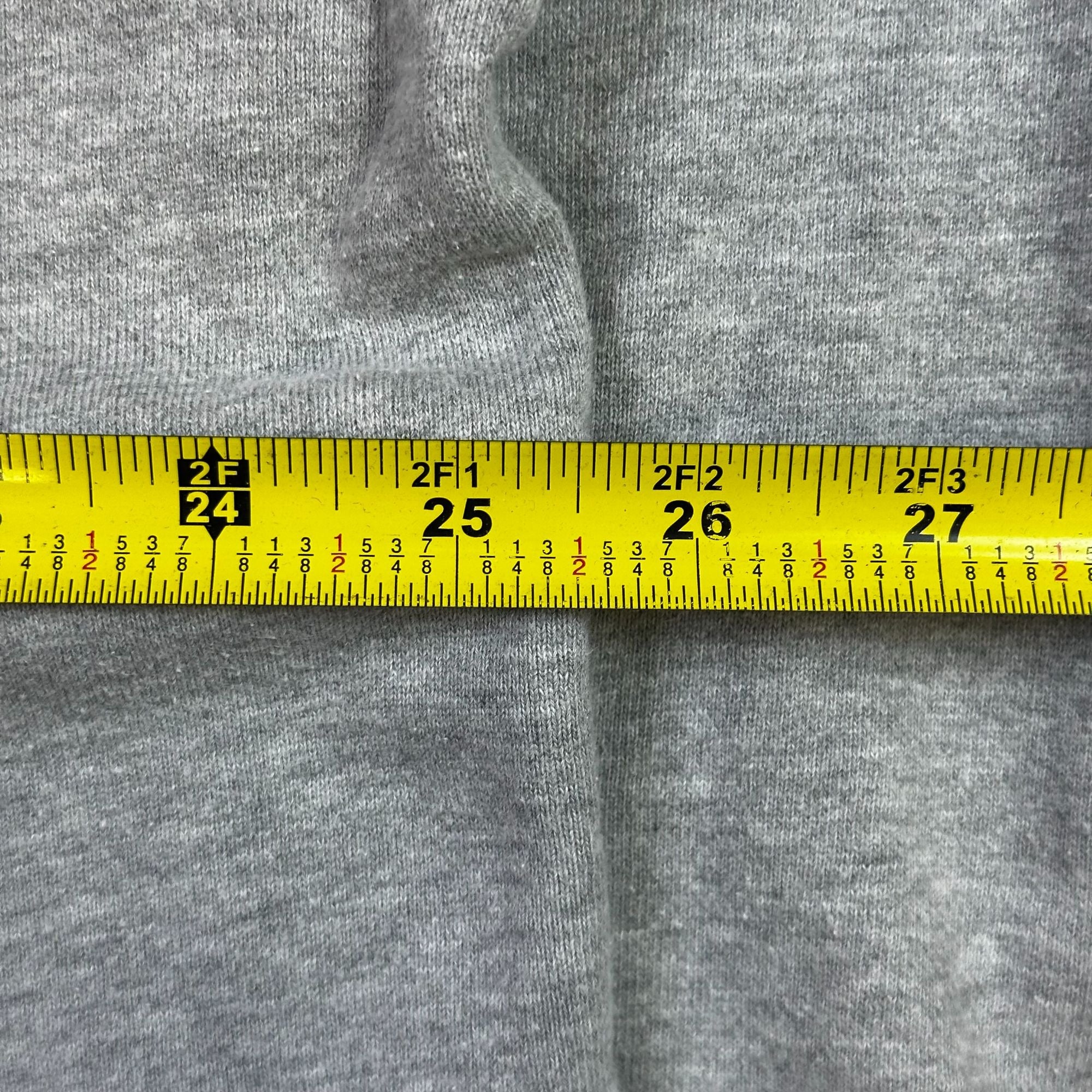 Tommy Jeans Gray Crewneck Sweatshirt L Logo Cotton Blend