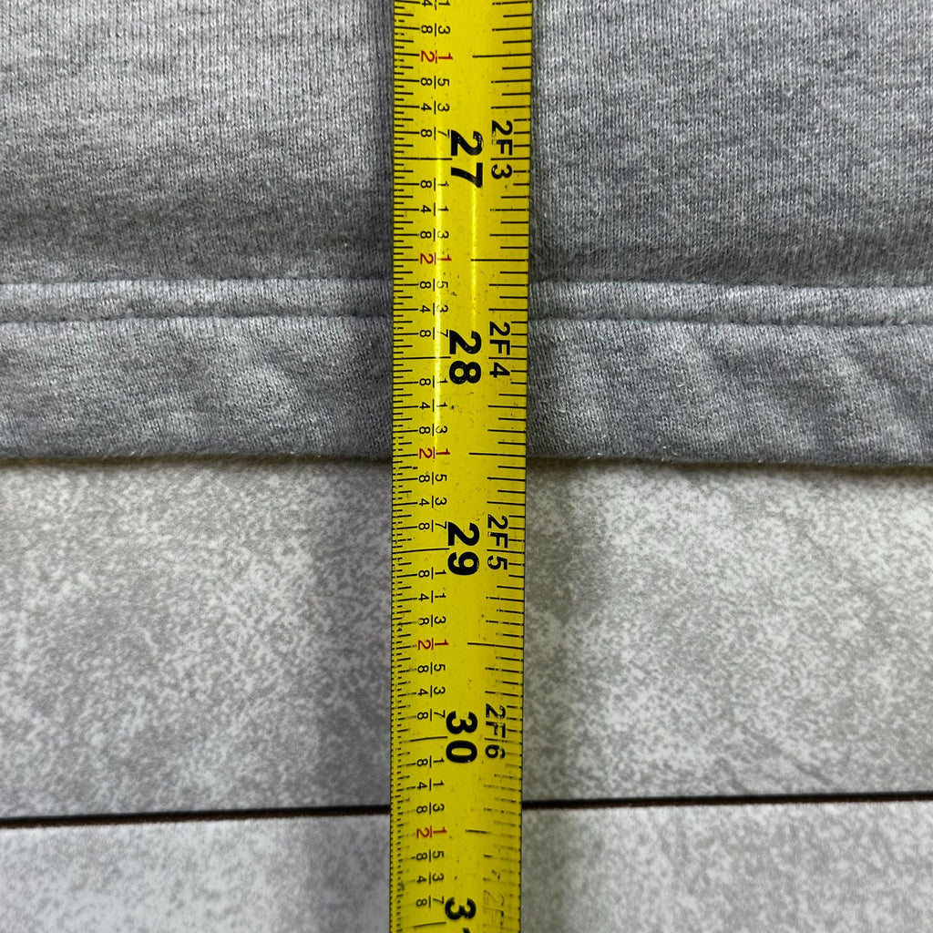 Tommy Jeans Gray Crewneck Sweatshirt L Logo Cotton Blend