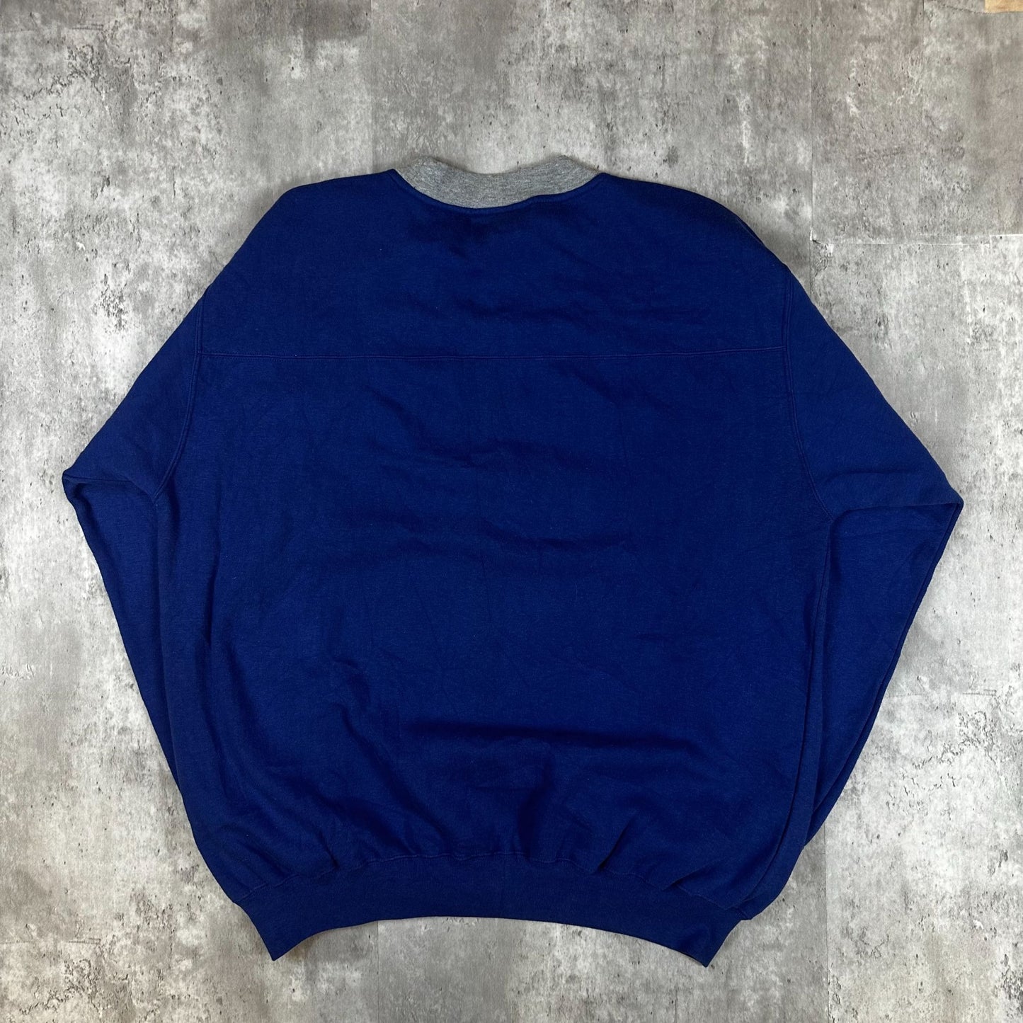 Vintage Lee Sport Kentucky Wildcats Sweatshirt M Blue Crewneck Pullover Gray Trim Cotton Blend Made In Vietnam