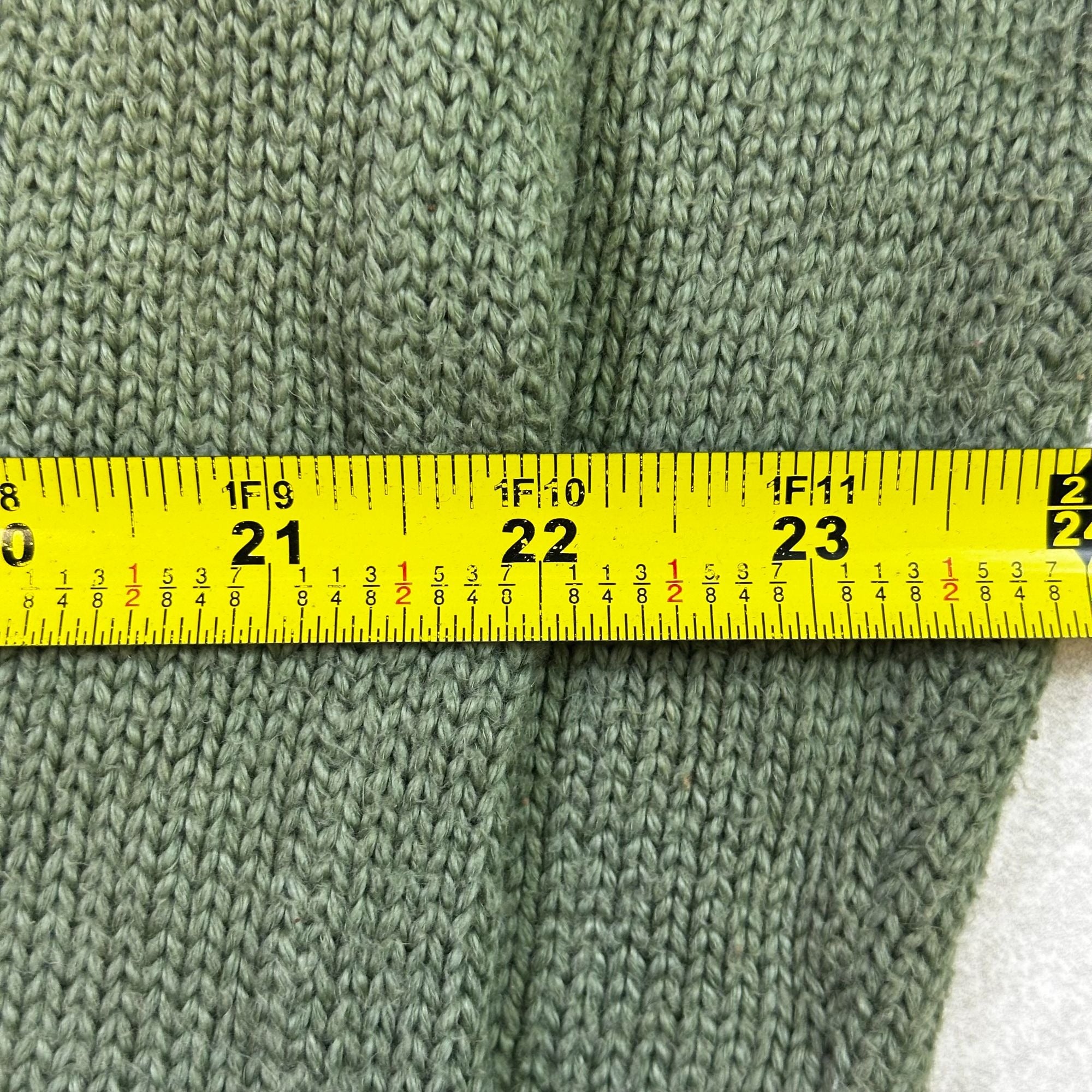 Polo By Ralph Lauren Green Knit Cotton Sweater With Embroidered Logo - Size M