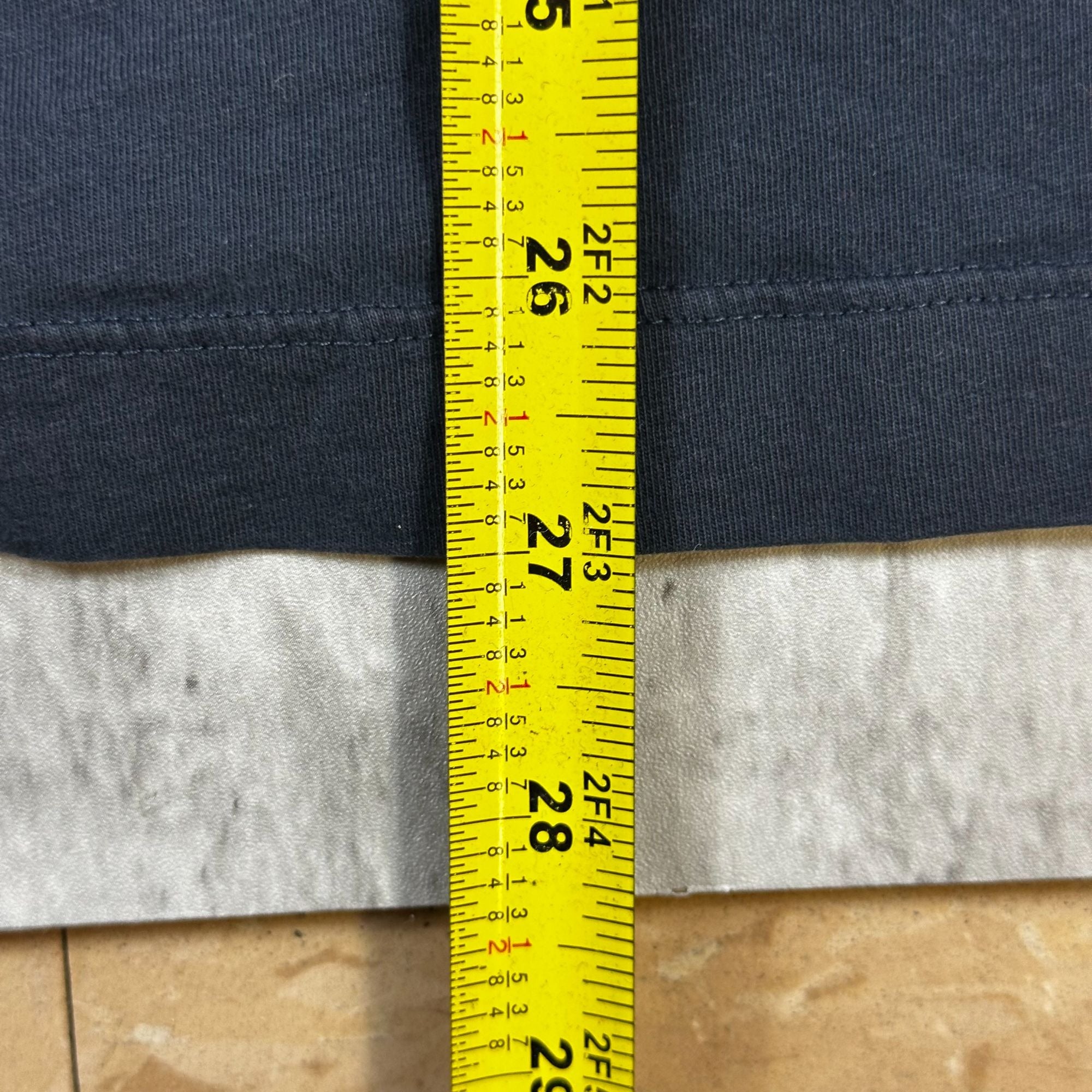 ArcTeryx Mens L/G Navy Blue Cotton Crewneck T-Shirt With Logo Graphic