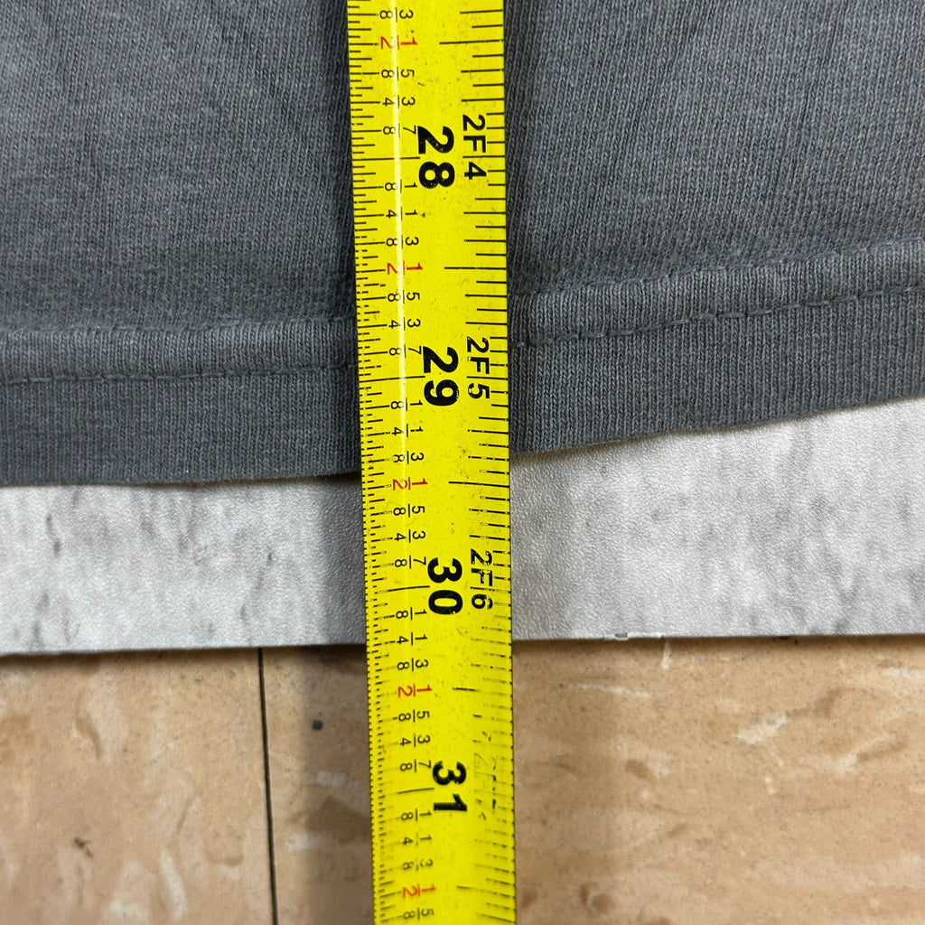 Ja Ink Gray Graphic T-Shirt With Crown & Scroll Design Mens XL Cotton