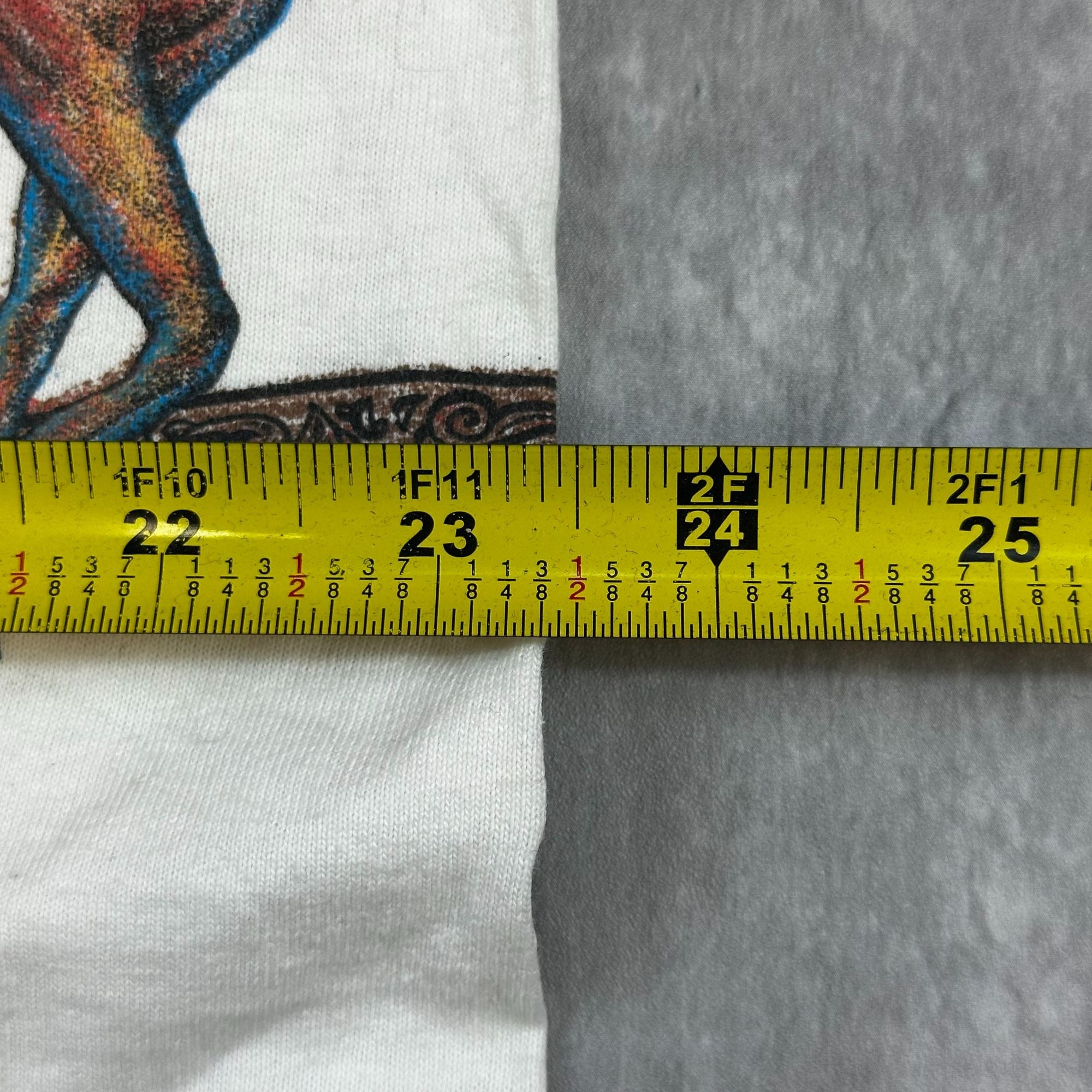 Vintage SanSegal Sportswear Horse Graphic T-Shirt XL 100% Cotton Ivory