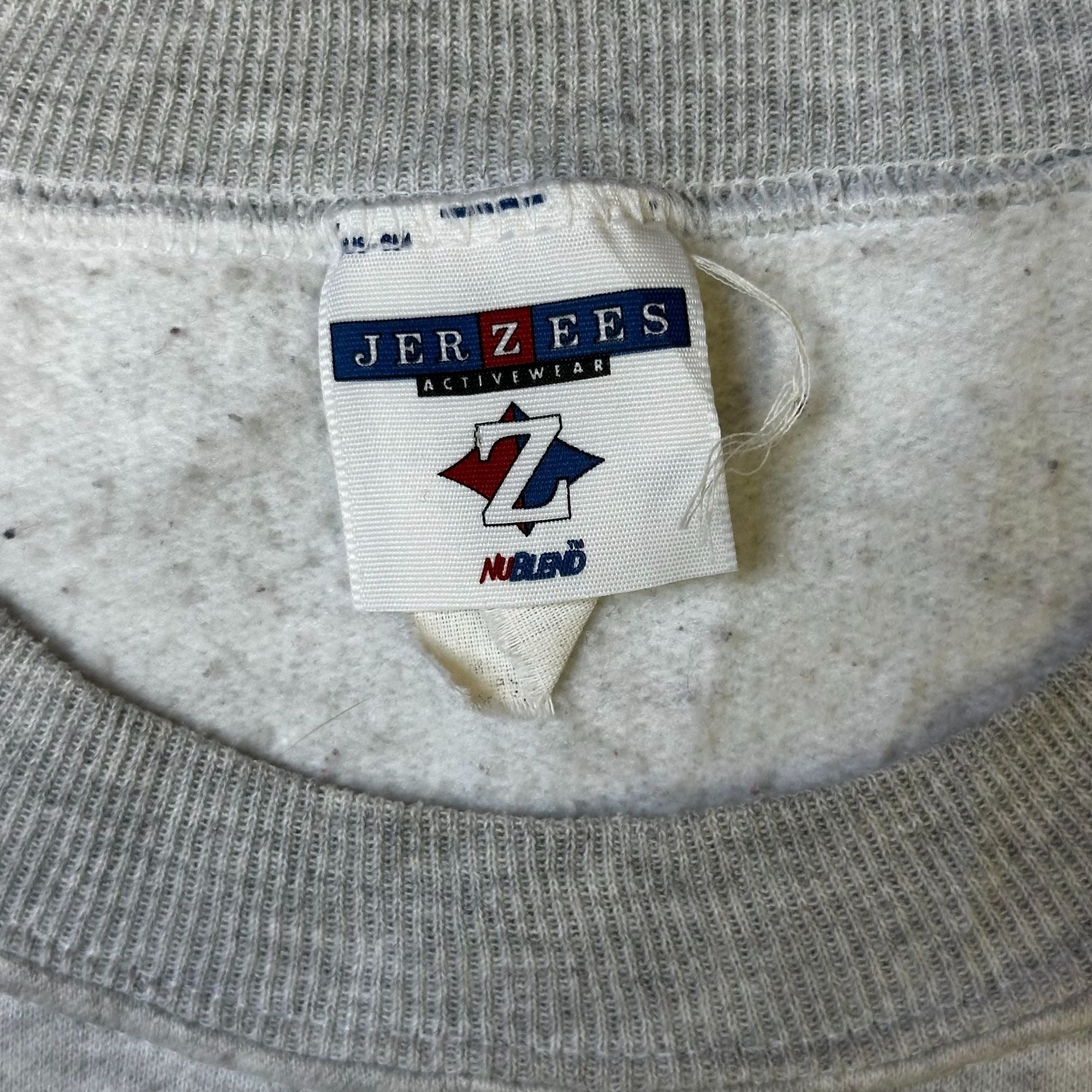 Virginia Tech Gator Bowl 2001 Sweatshirt Jerzees Activewear Gray Size XL