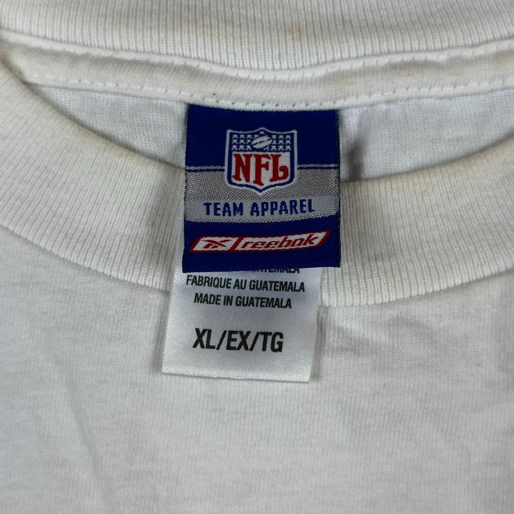 Vintage Reebok NFL Pittsburgh Steelers XL Long Sleeve Shirt White Cotton