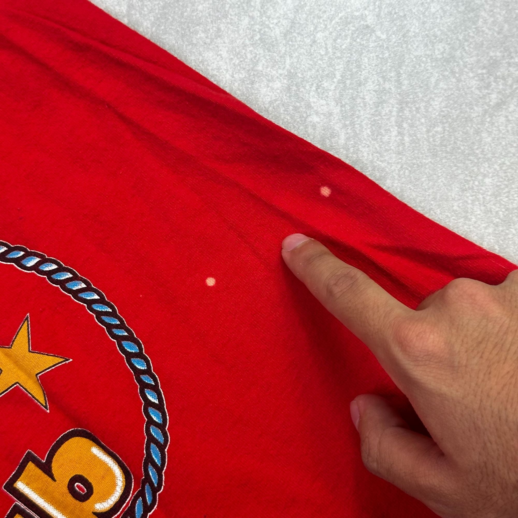 Vintage Mickeys Yacht Club Red T-Shirt  Disney Jerry Leigh  L