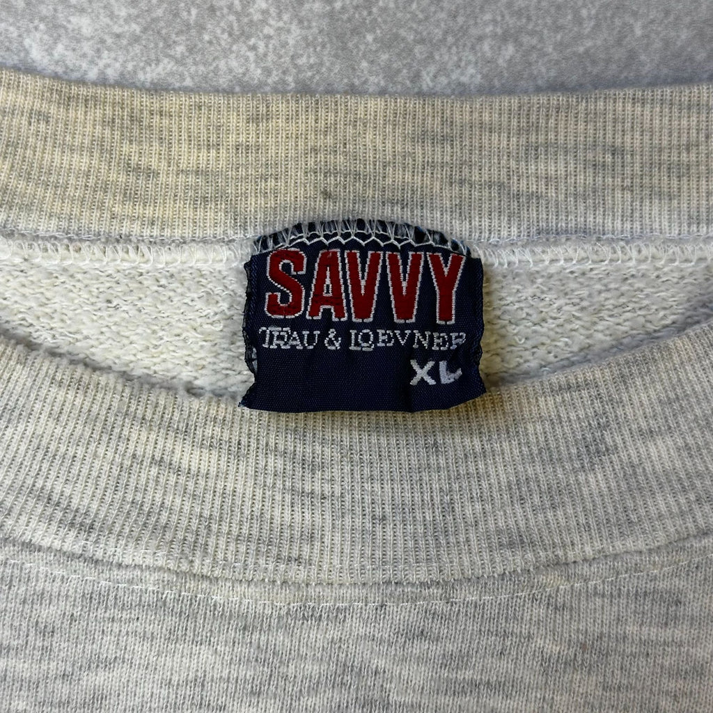 Vintage Savvy Trau & Loevner Indiana Hoosiers Sweatshirt XL Gray Crewneck