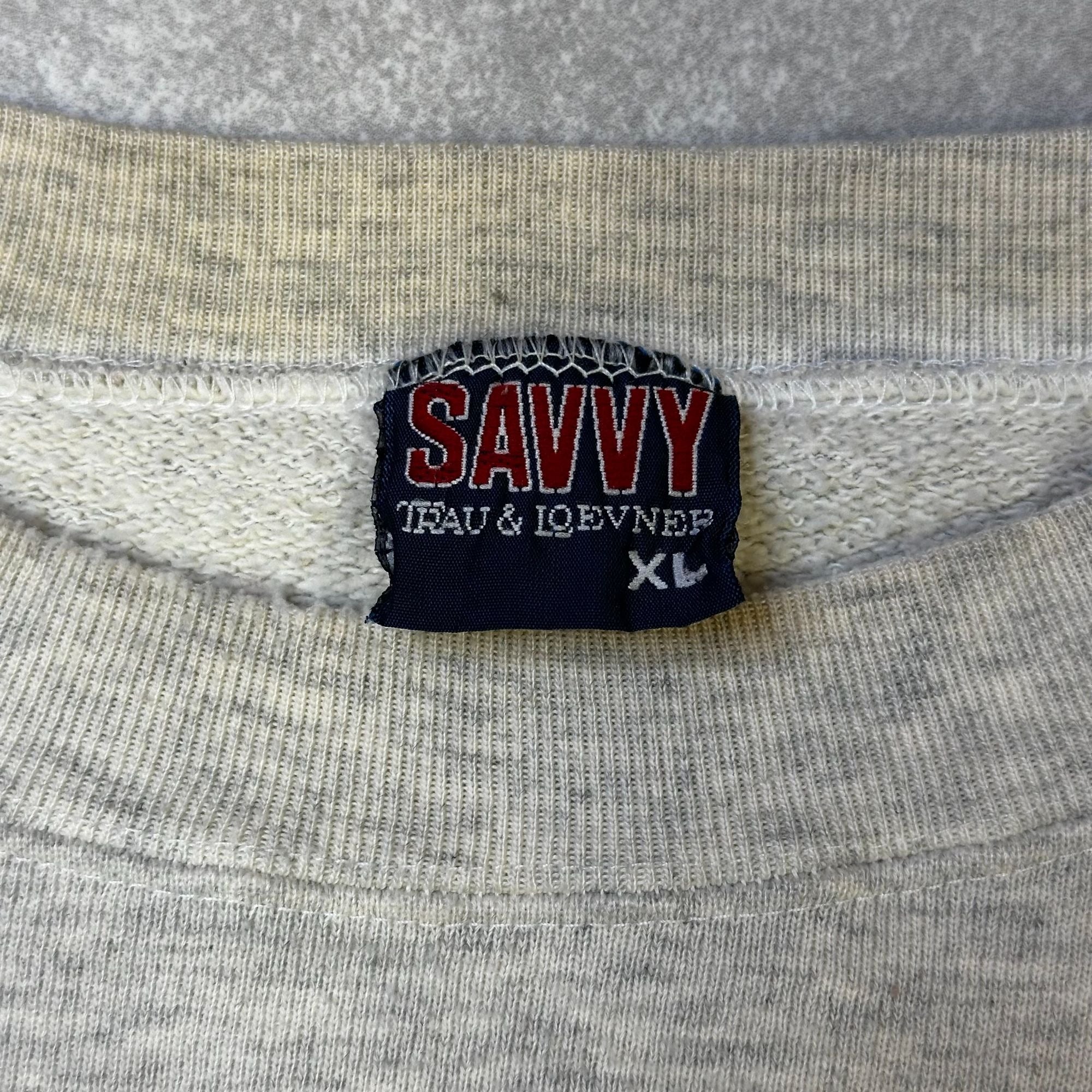 Vintage Savvy Trau & Loevner Indiana Hoosiers Sweatshirt XL Gray Crewneck